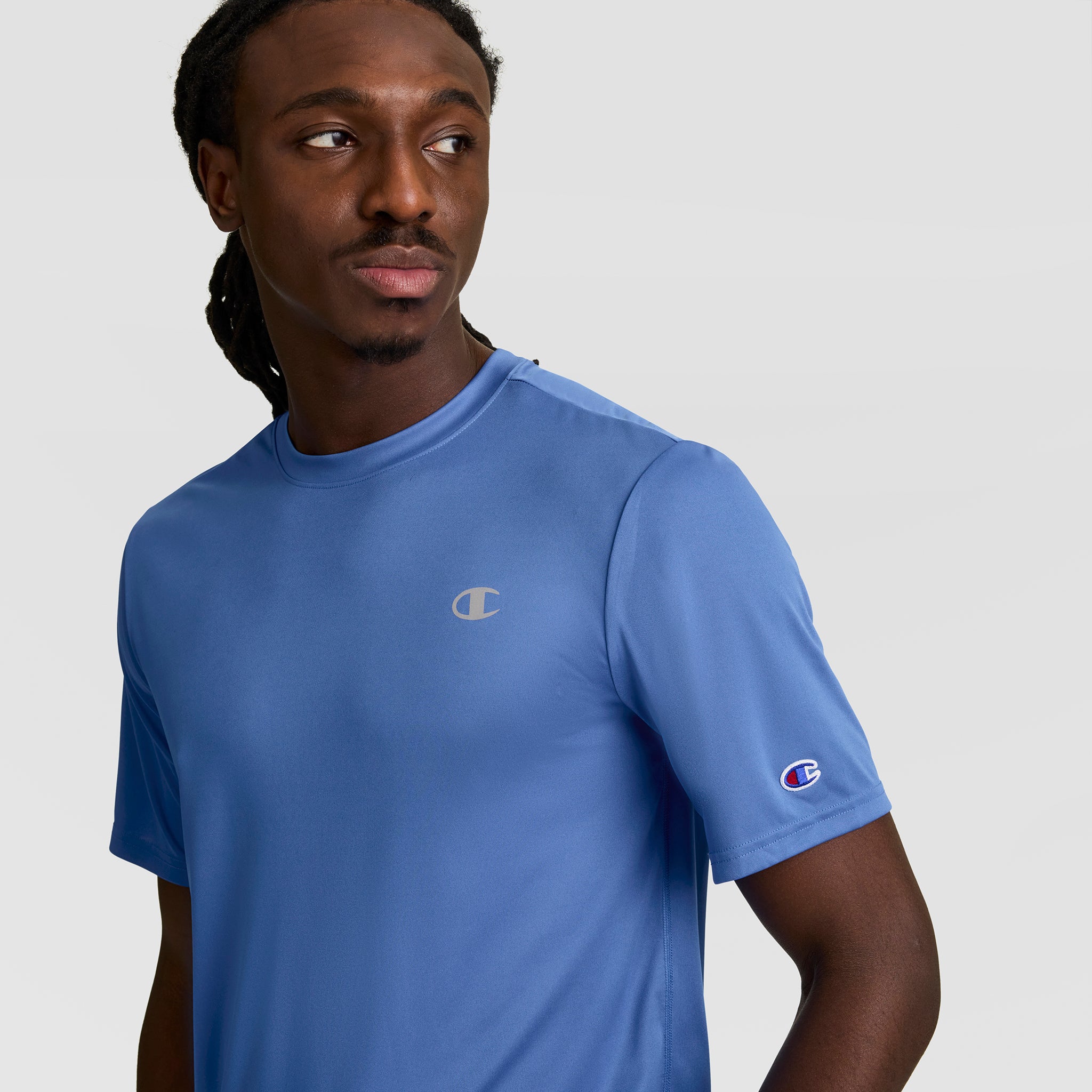 Champion Sport T-Shirt Reflective C Logo Coastal Fjord homme
