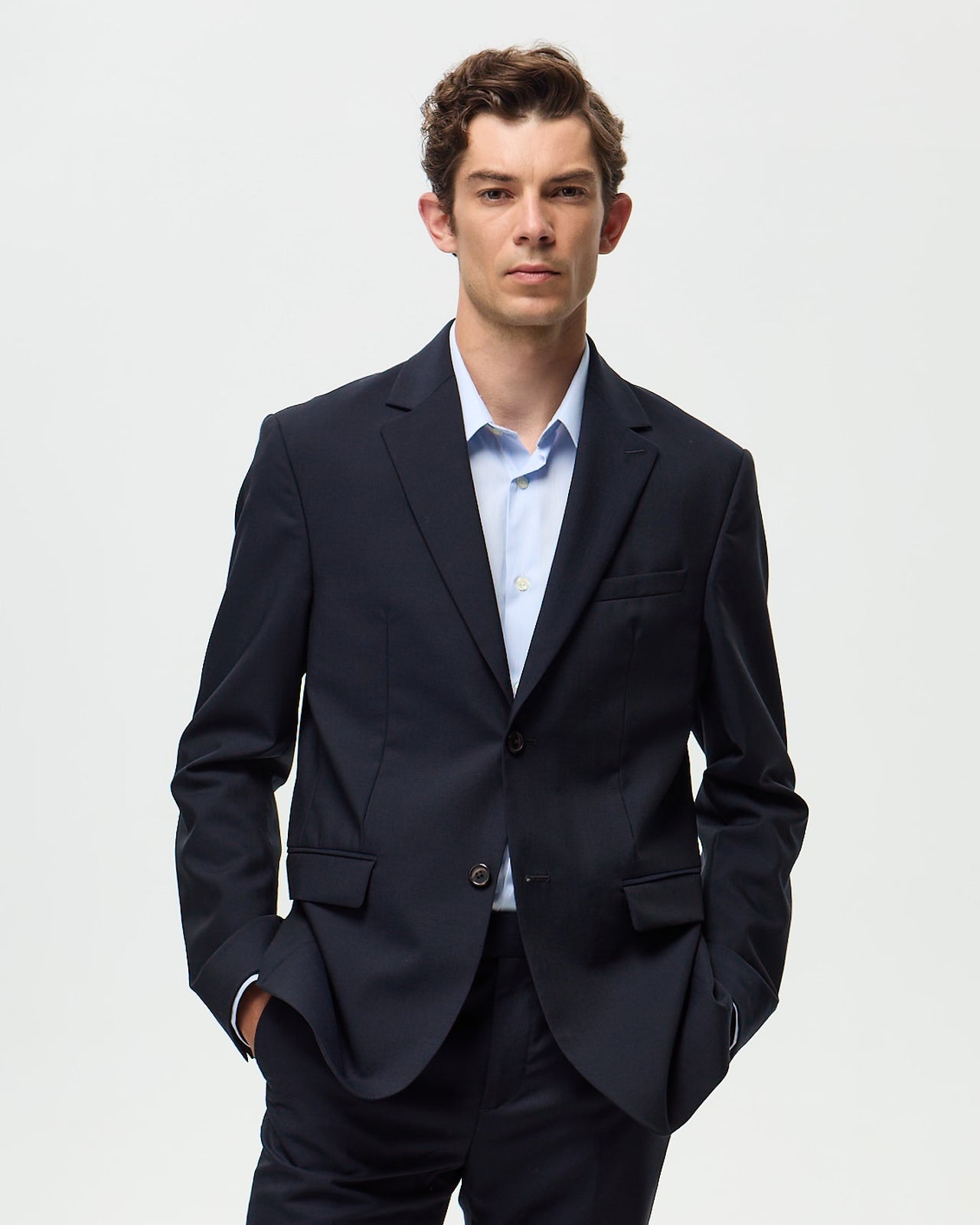 LAFAURIE FREUD Veste costume bleu nuit coupe ajustée
