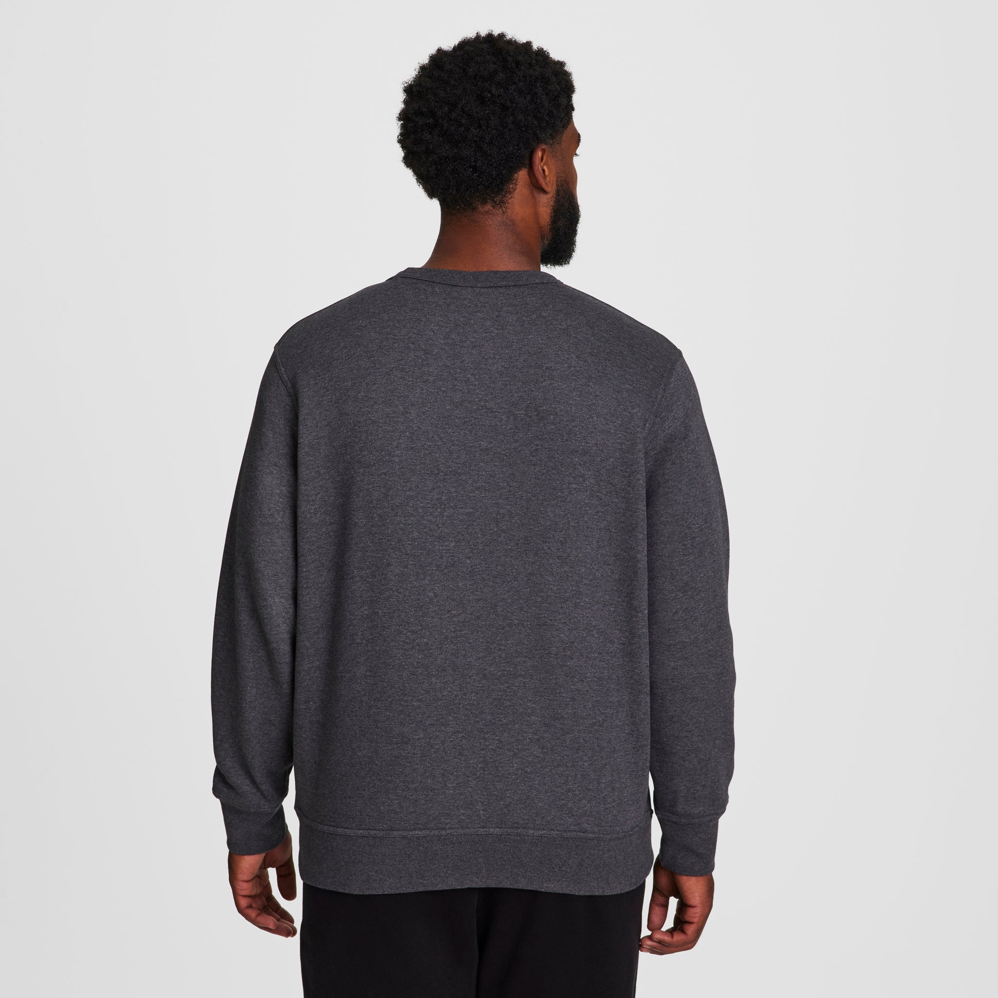 Champion Powerblend C Logo sweat gris grande taille