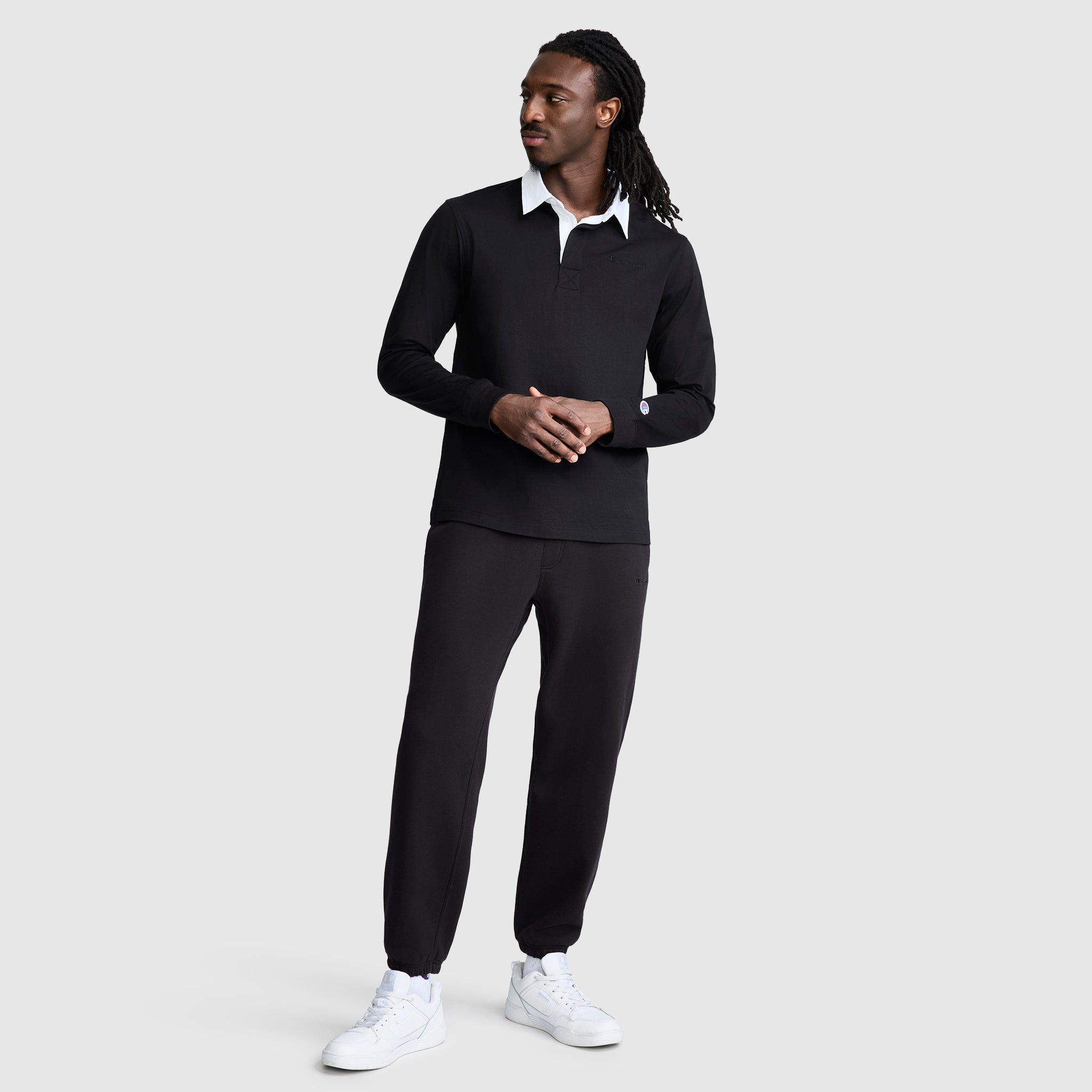 Champion Rugby Shirt T-shirt rugby manches longues Black