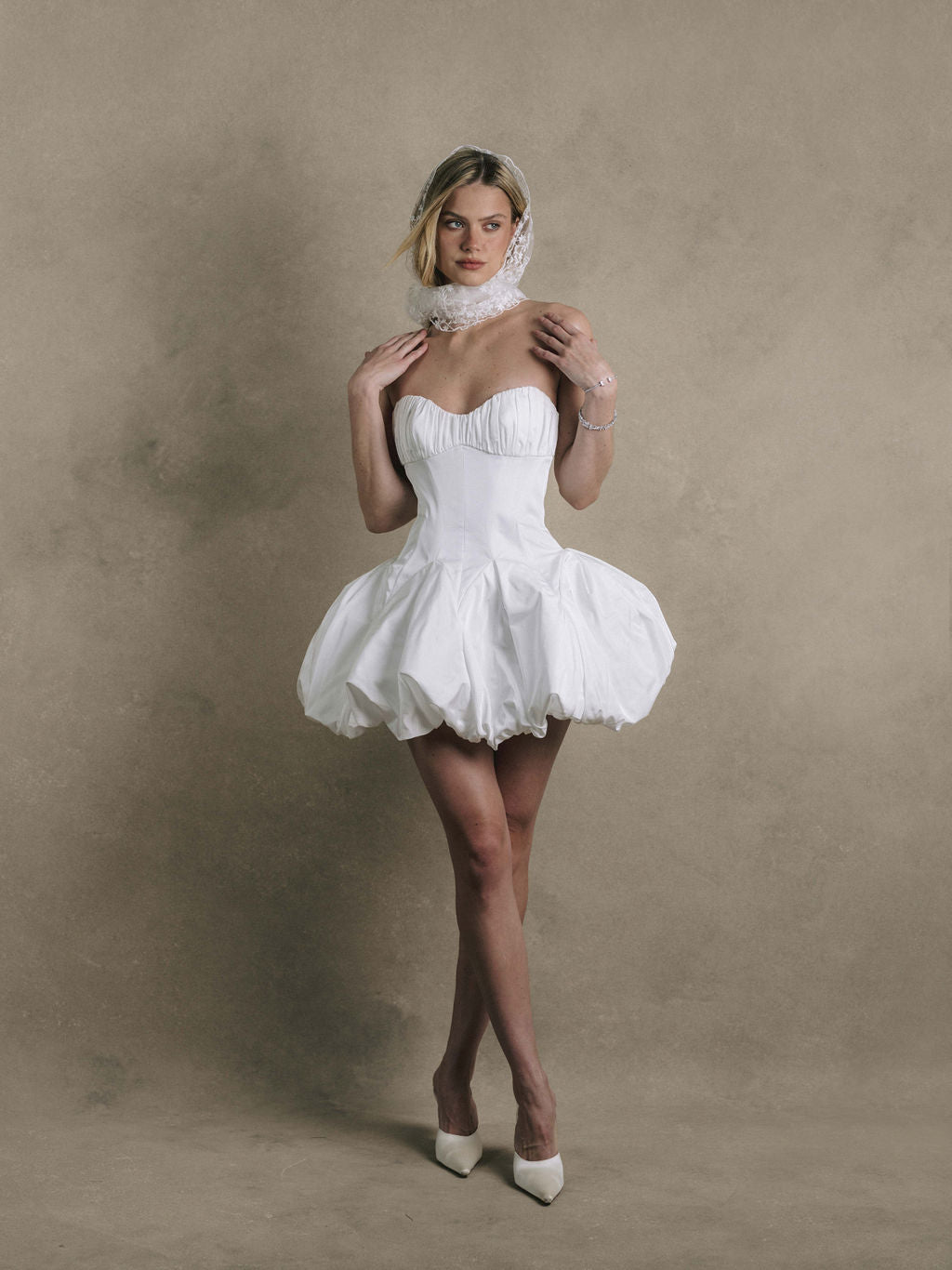 Rime Arodaky Bridal Ophelia Mini robe de mariée Radzimir