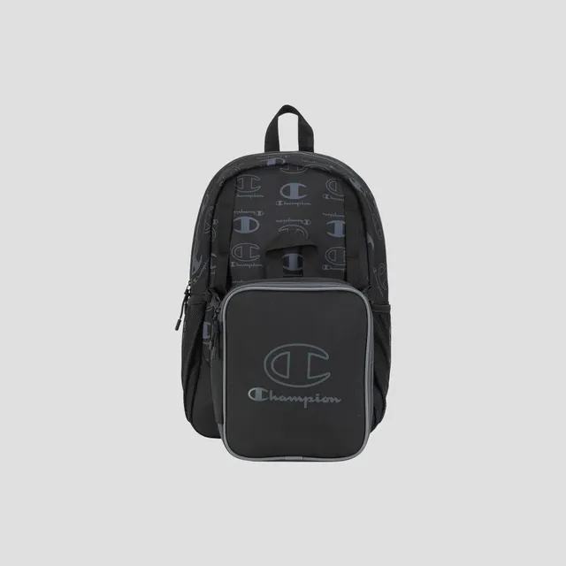 Champion Mode sac à dos + lunch noir gris