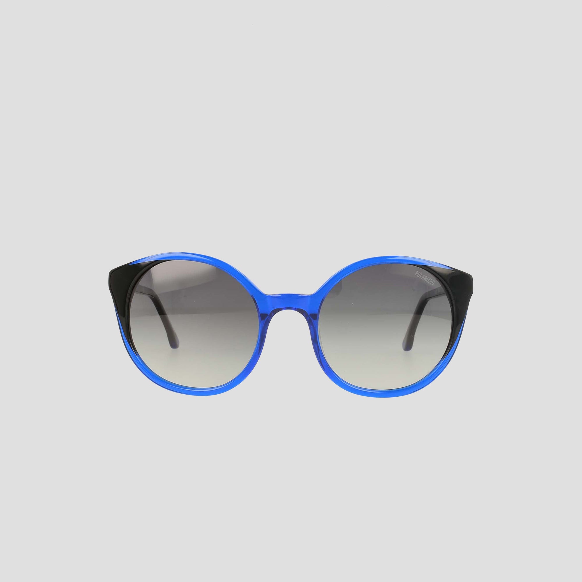 Champion Flirty Round lunettes de soleil bleu polarisées Trans Sapphire