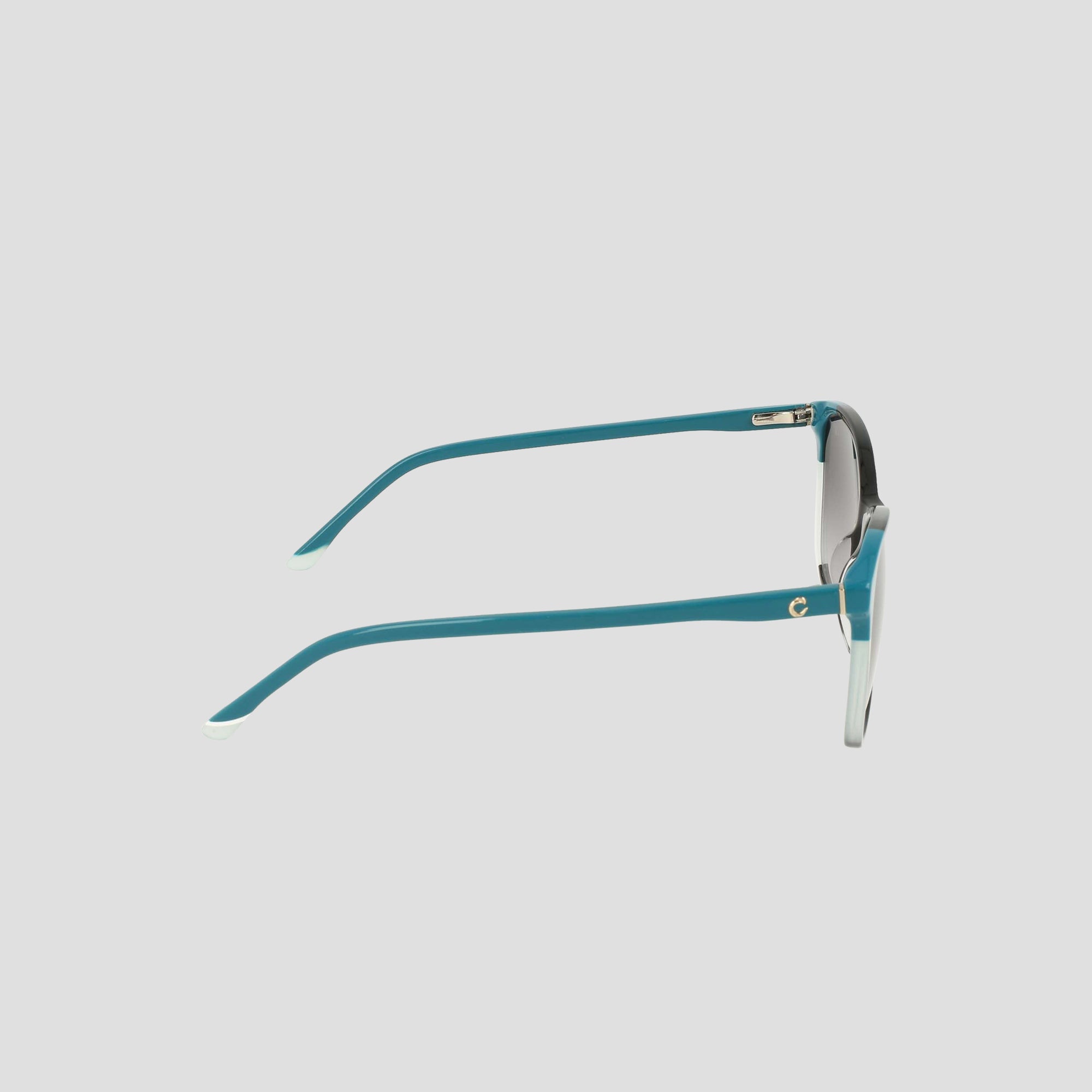 Champion Women's Polarized Catty Square lunettes noires Black Teal