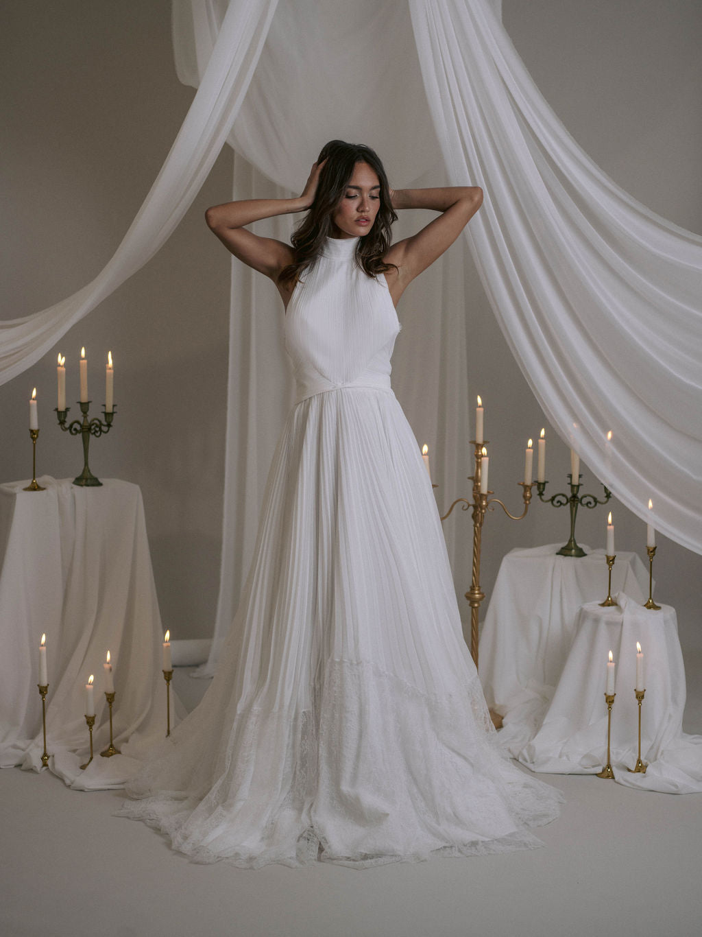 Rime Arodaky Bridal Whisper robe de mariée dentelle Calais