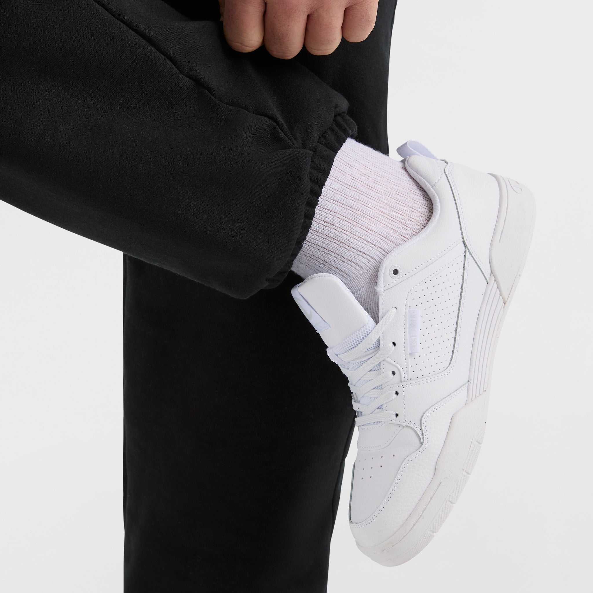 Champion Powerblend Cinched Bottom jogging noir XS molleton coton