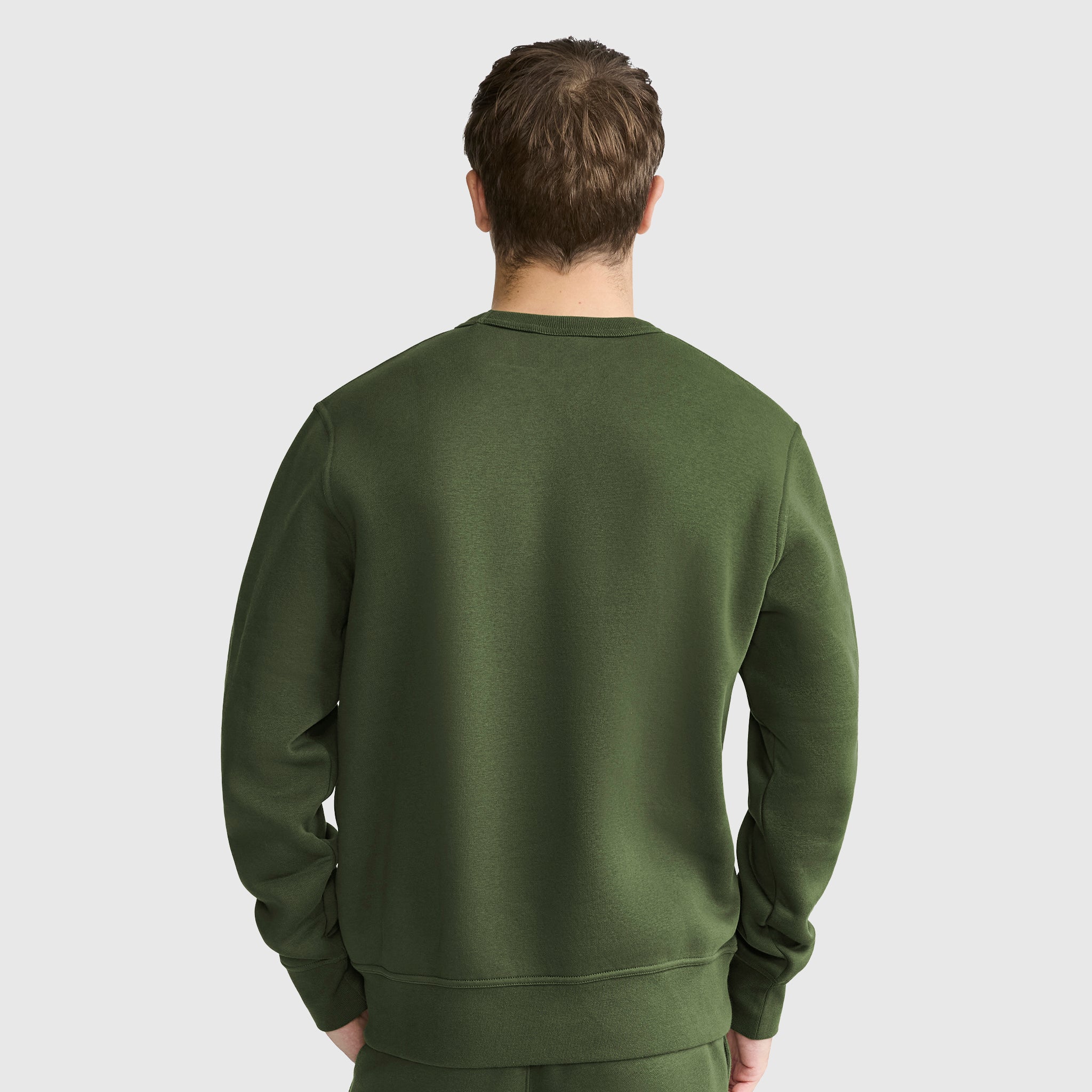 Champion Powerblend Crewneck C Logo sweat-shirt vert Chive