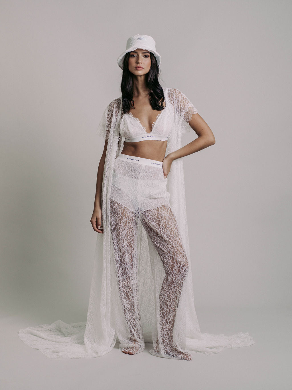 Rime Arodaky Evening Summer caftan dentelle floral