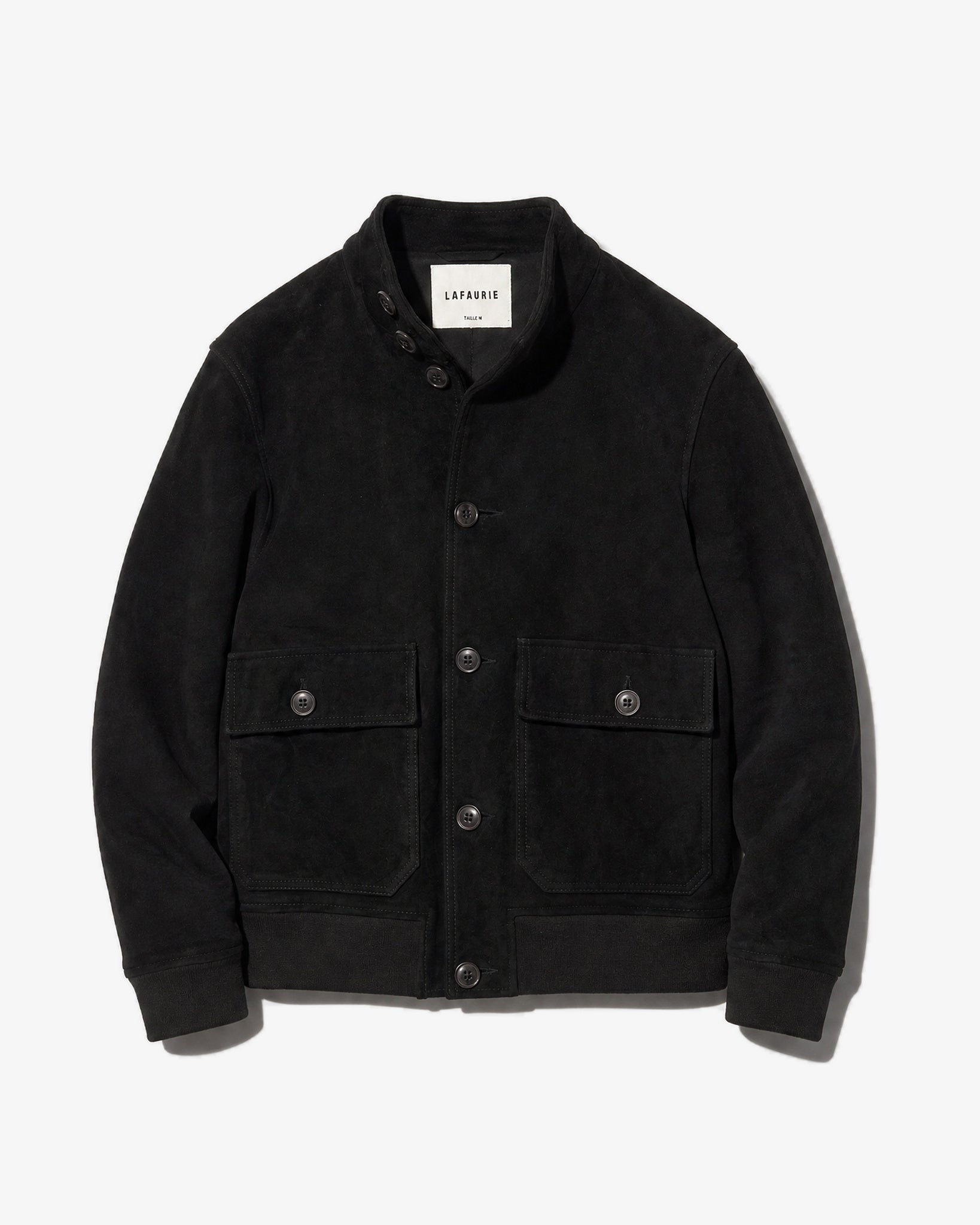 Lafaurie Helmut blouson noir khol cuir agneau