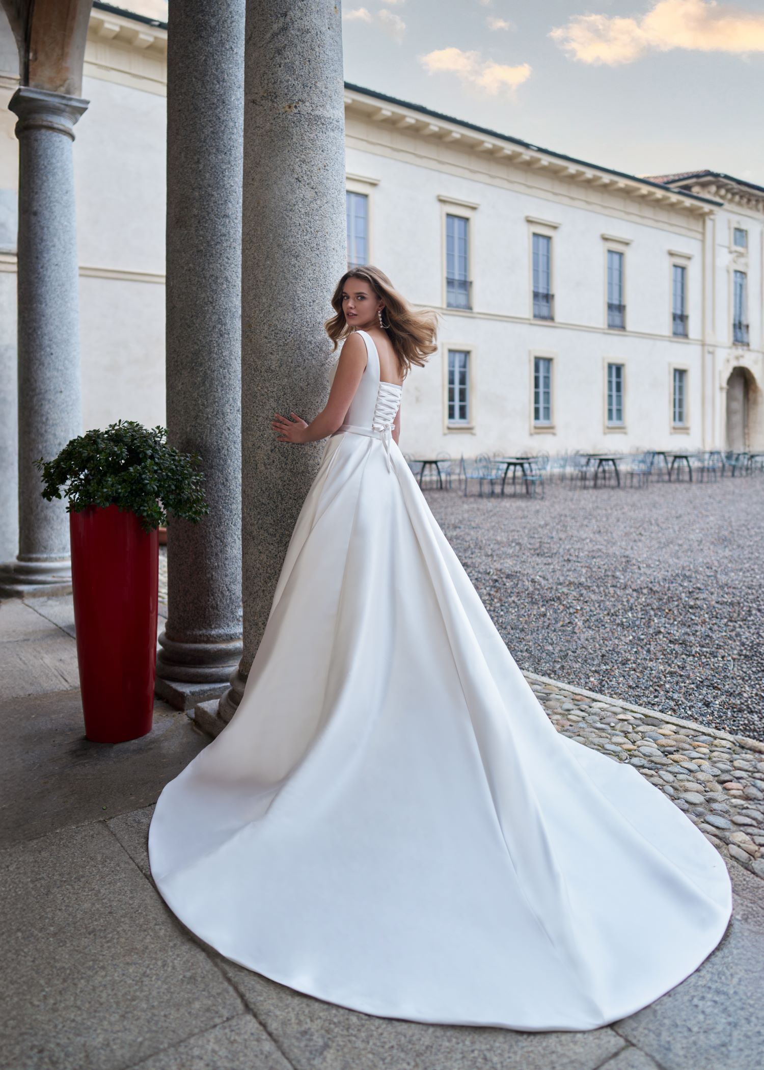 Hervé Paris Mix & Match North haut de mariée blanc