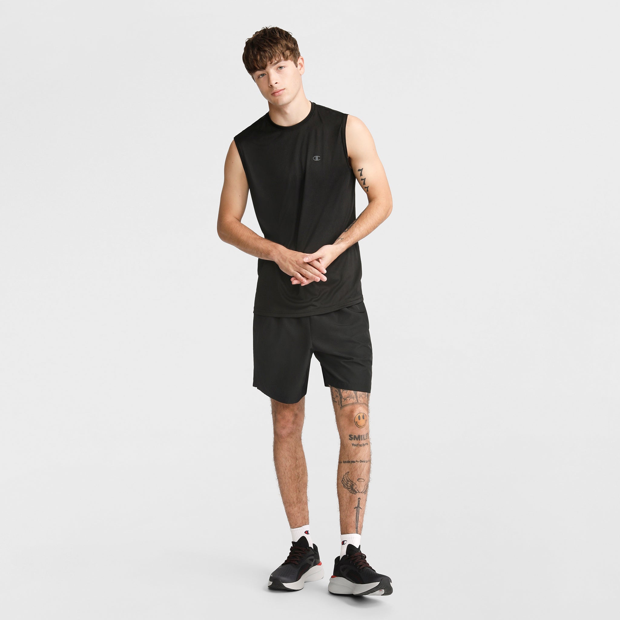 Champion Sport Muscle Tank débardeur homme noir respirant