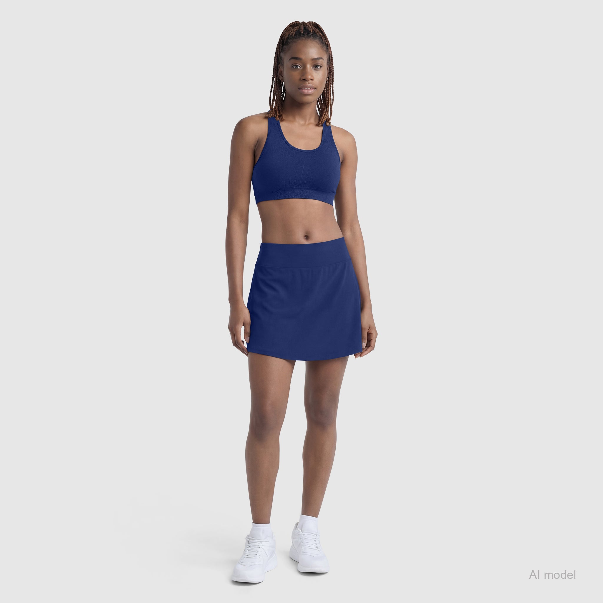 Champion Courtside Skort jupe-short Blue Depth stretch