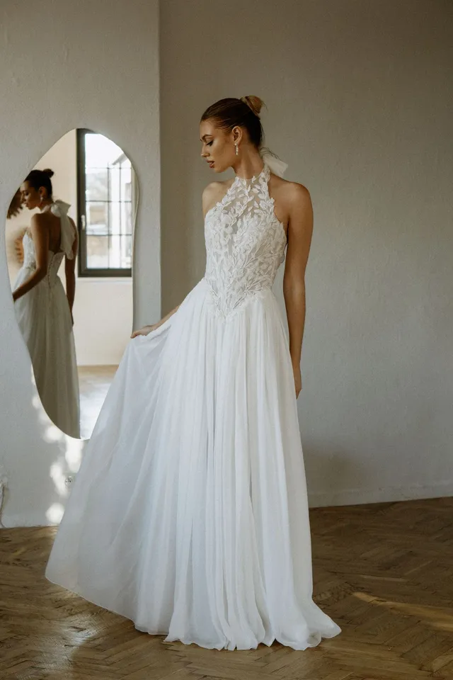 Le Jour de Notre Oui FELISSA robe de mariée blanche longue