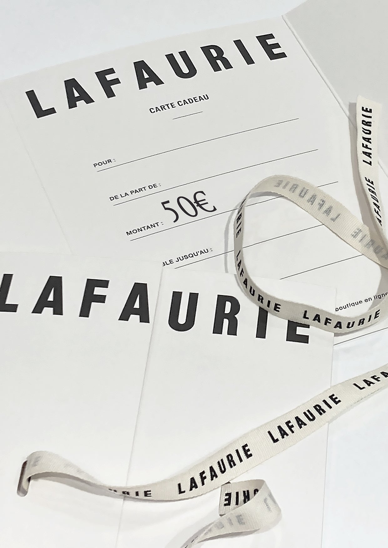 LAFAURIE Bon d'achat 50€ carte cadeau 50 euros
