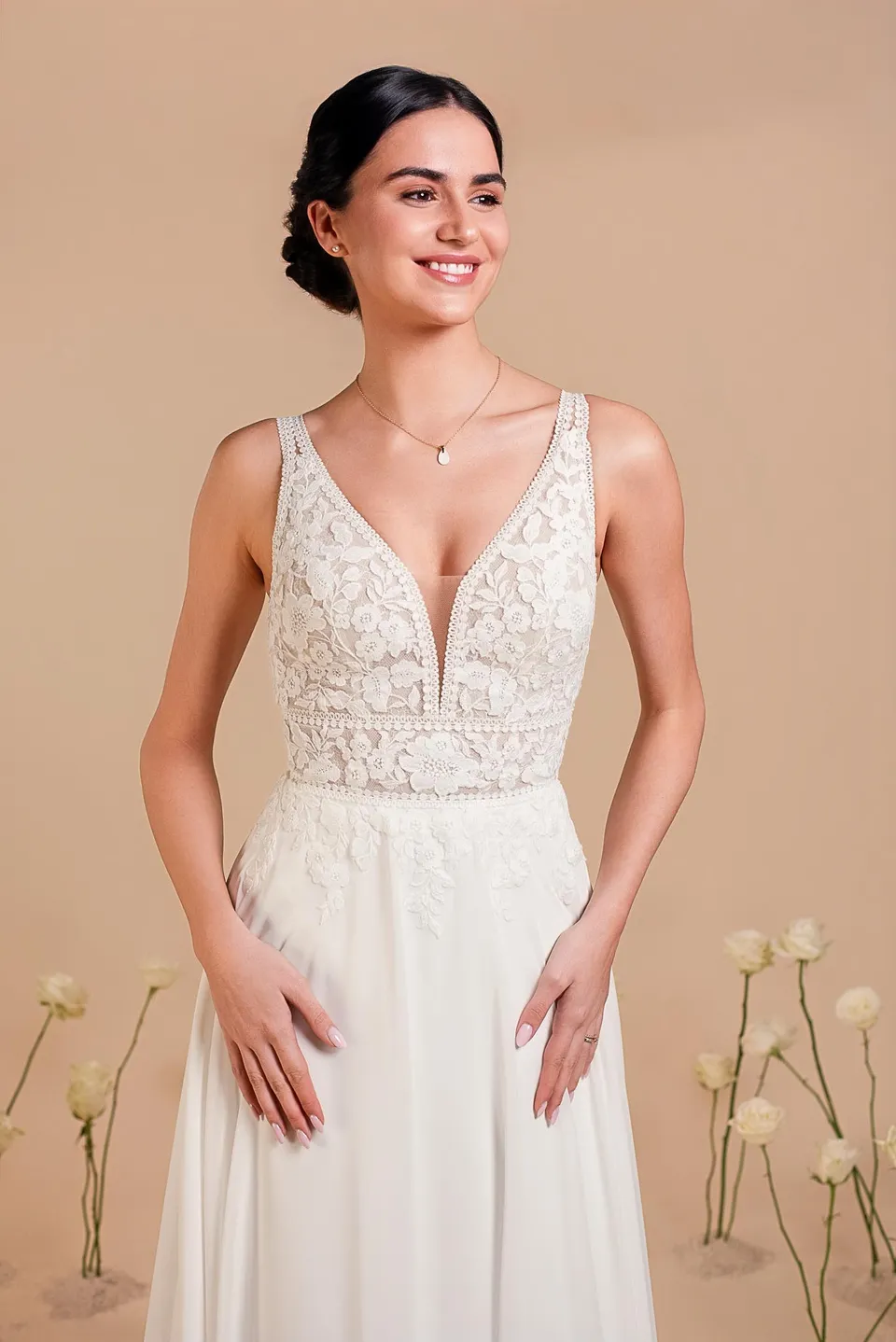 Le Jour de Notre Oui Ilka robe de mariée sirène ivoire