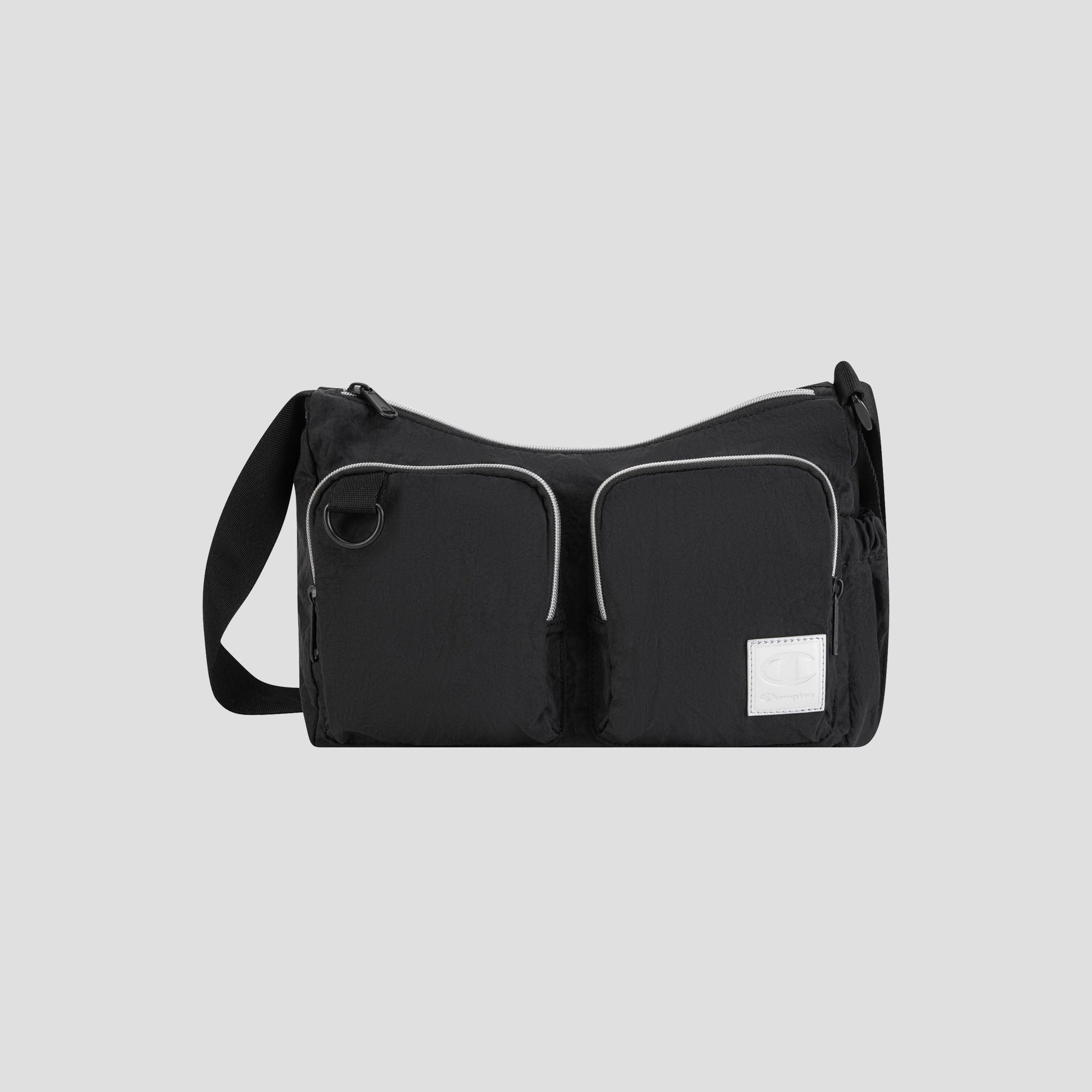 Champion Quartz Small Messenger Sacoche Noire Nylon Taille unique