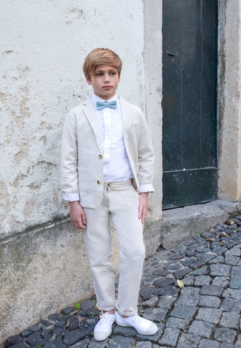 Le Jour de Notre Oui Arsène Lin tenue enfant garçon lin