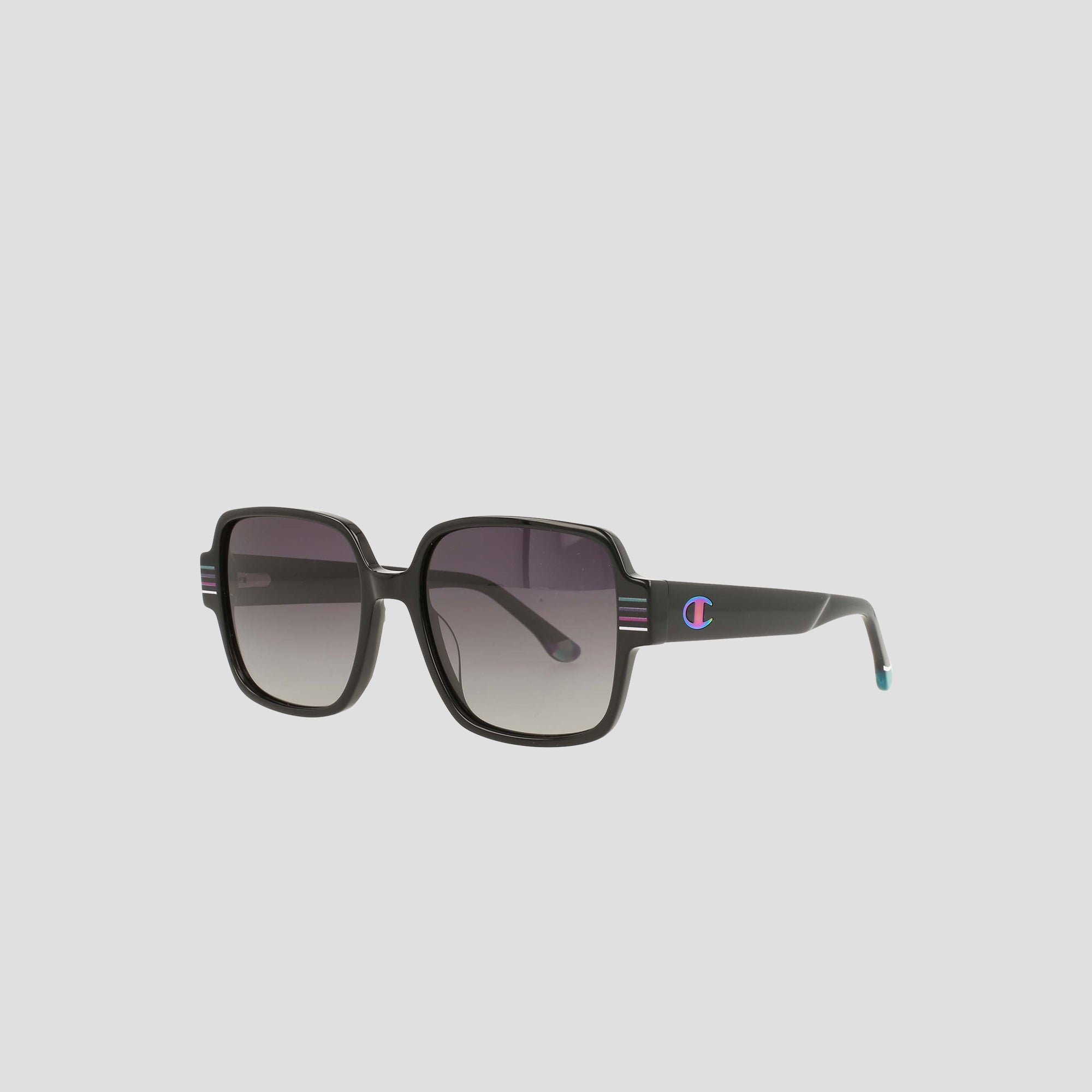 Champion Glam Square Lunettes de soleil polarisées noires