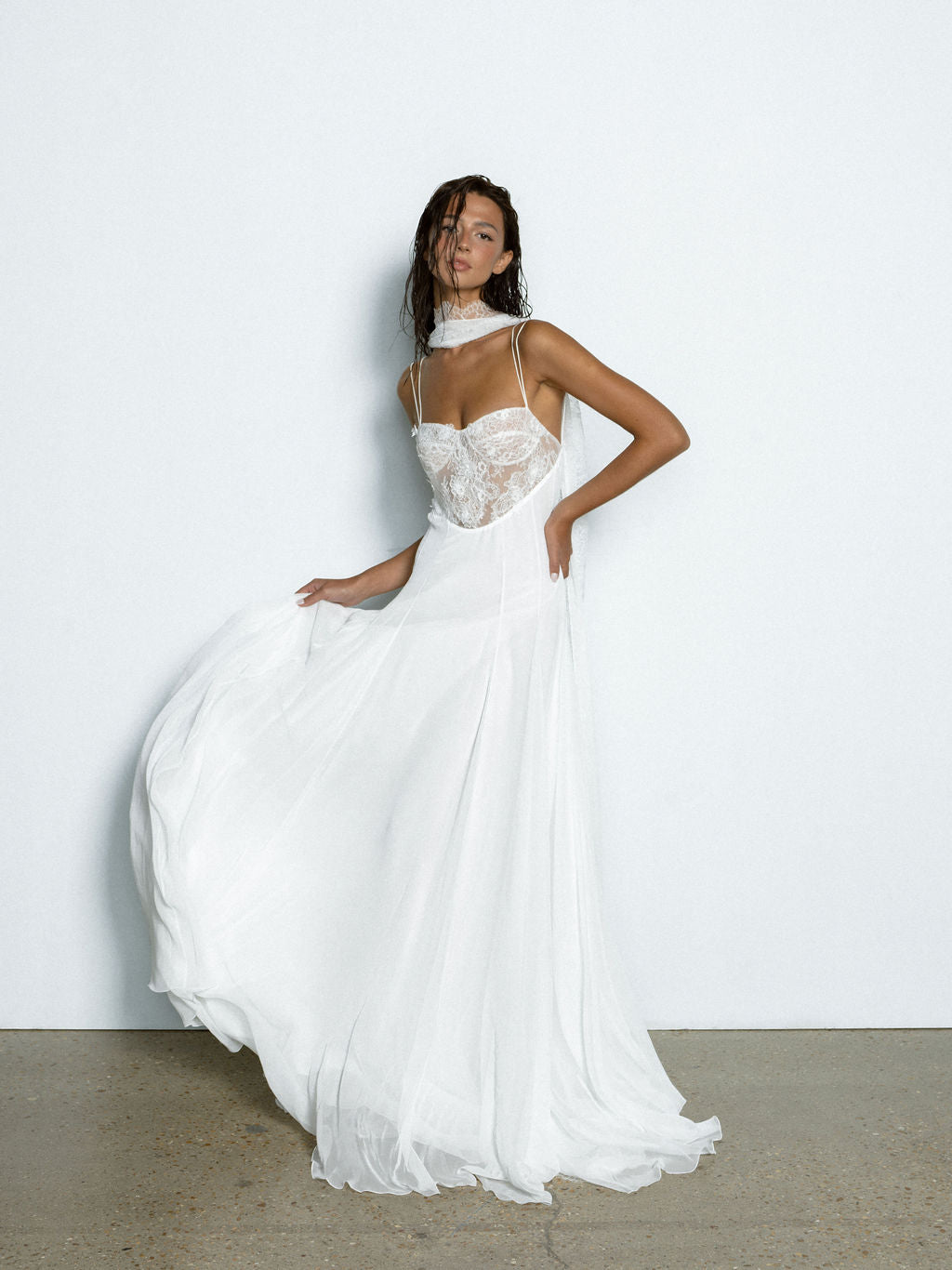 Rime Arodaky Bridal Midnight robe de mariée dentelle