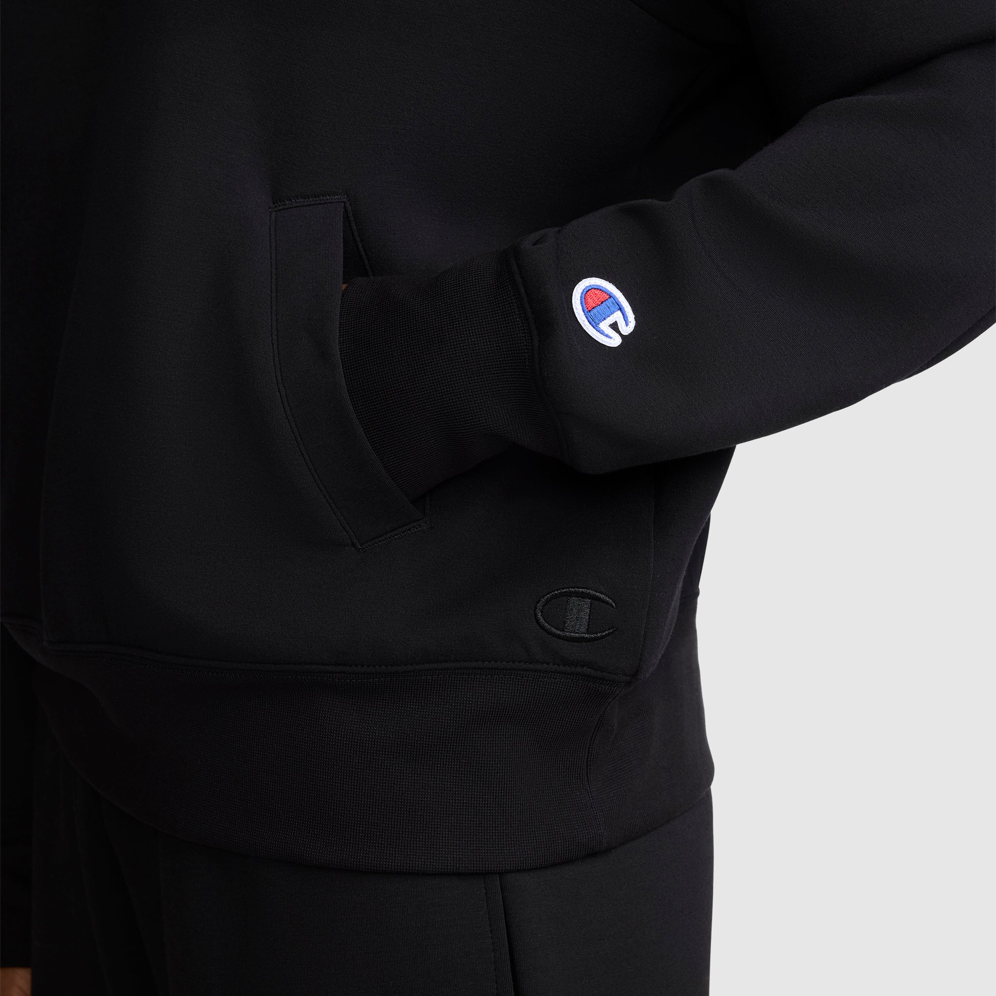 Champion Quarter-Zip Pullover sweat noir