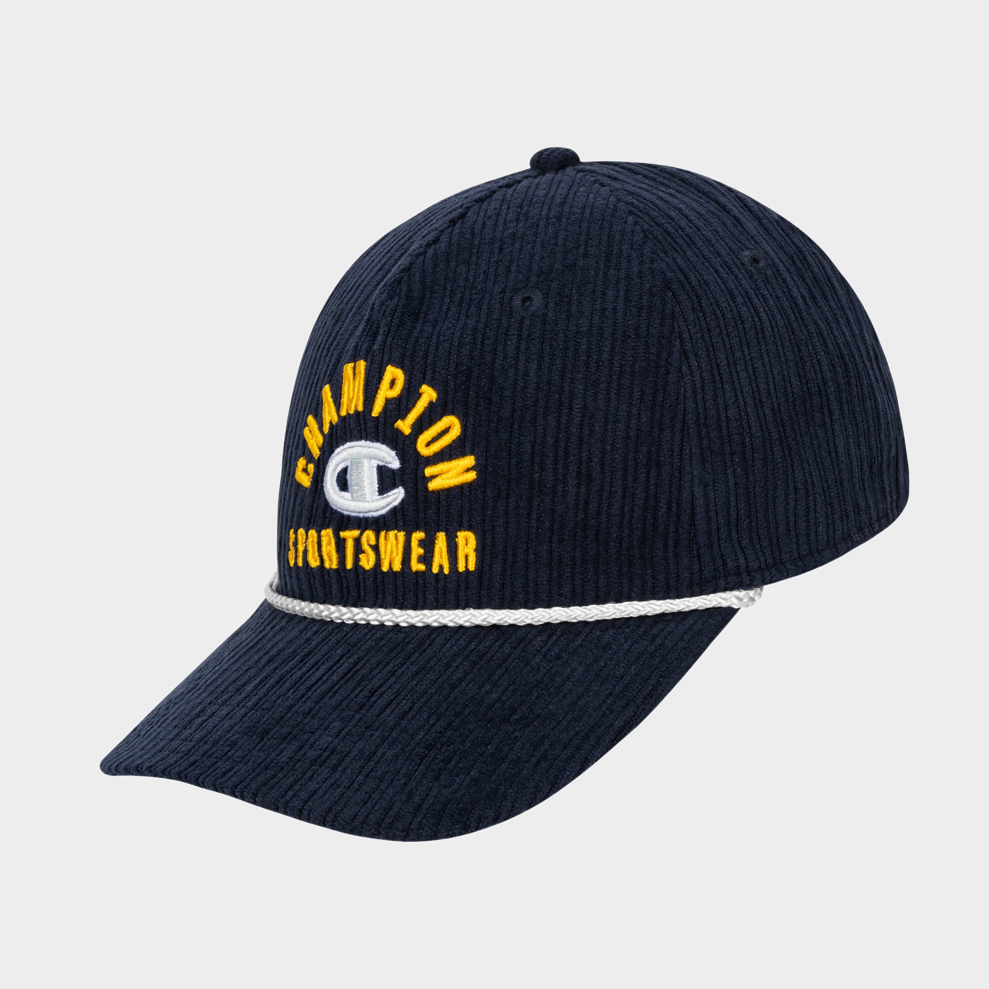 Champion Stephen casquette réglable velours bleu marine
