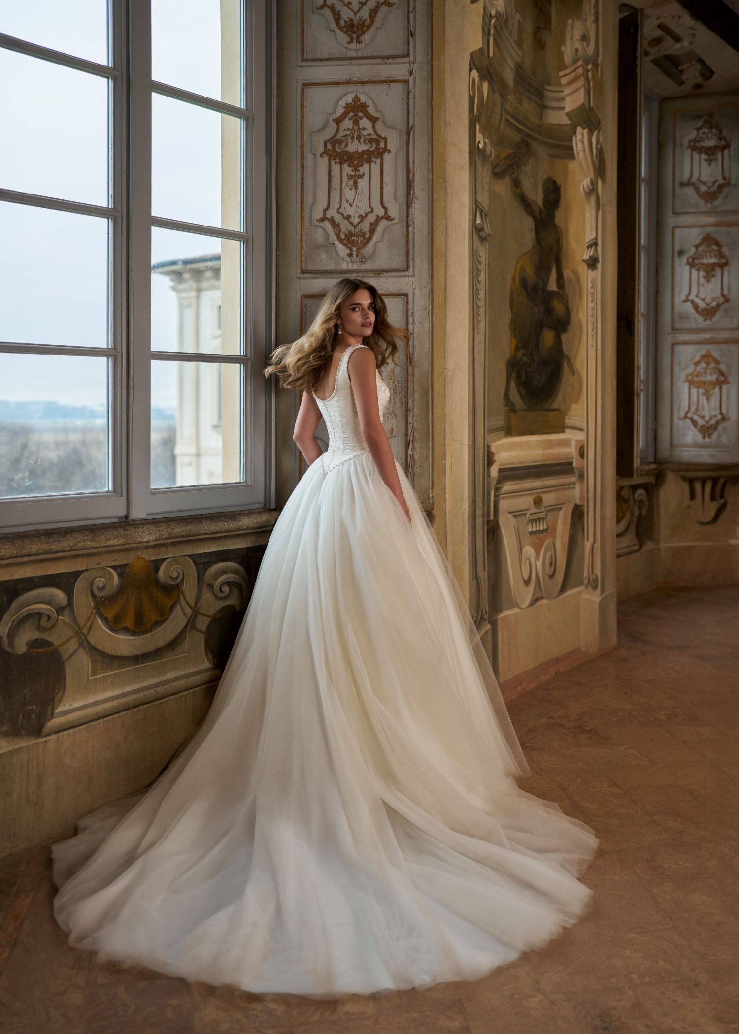 Hervé Paris Novel Nessa robe de mariée coupe longue