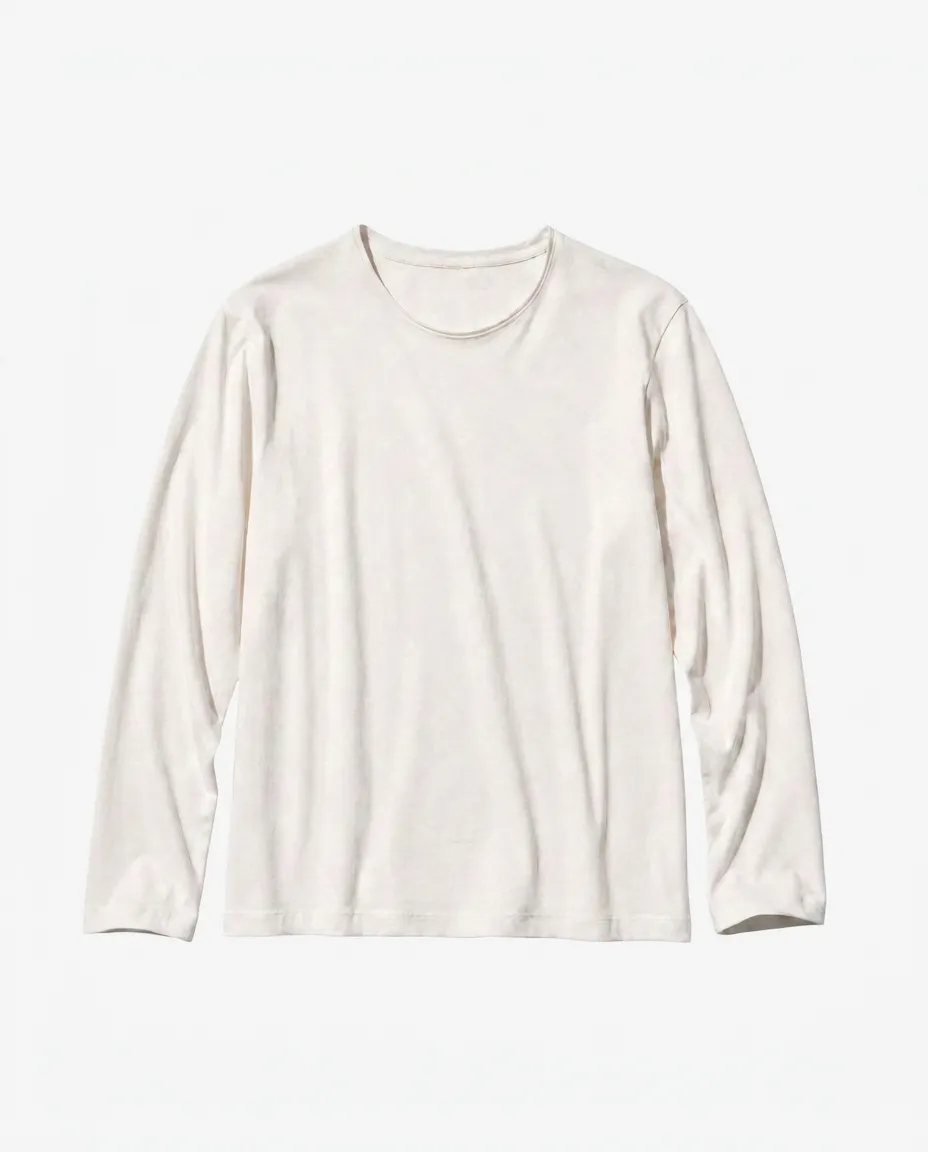 LAFAURIE ACHILLE T-shirt Blanc Manches Longues Coton