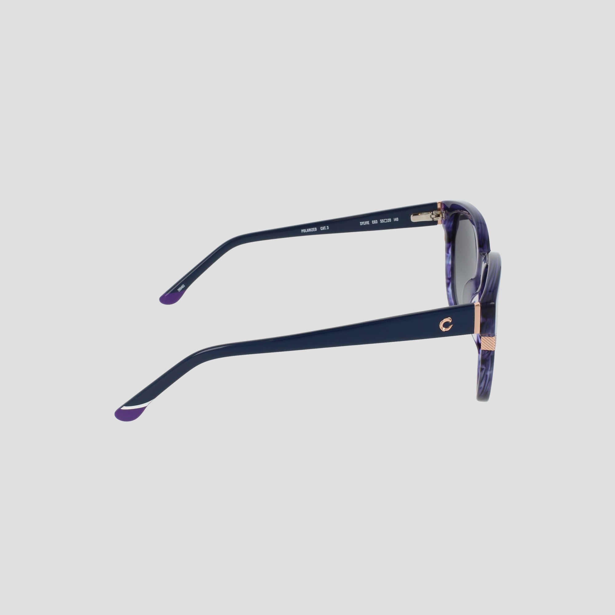 Champion Curvaceous Square Lunettes Soleil Femme Bleu
