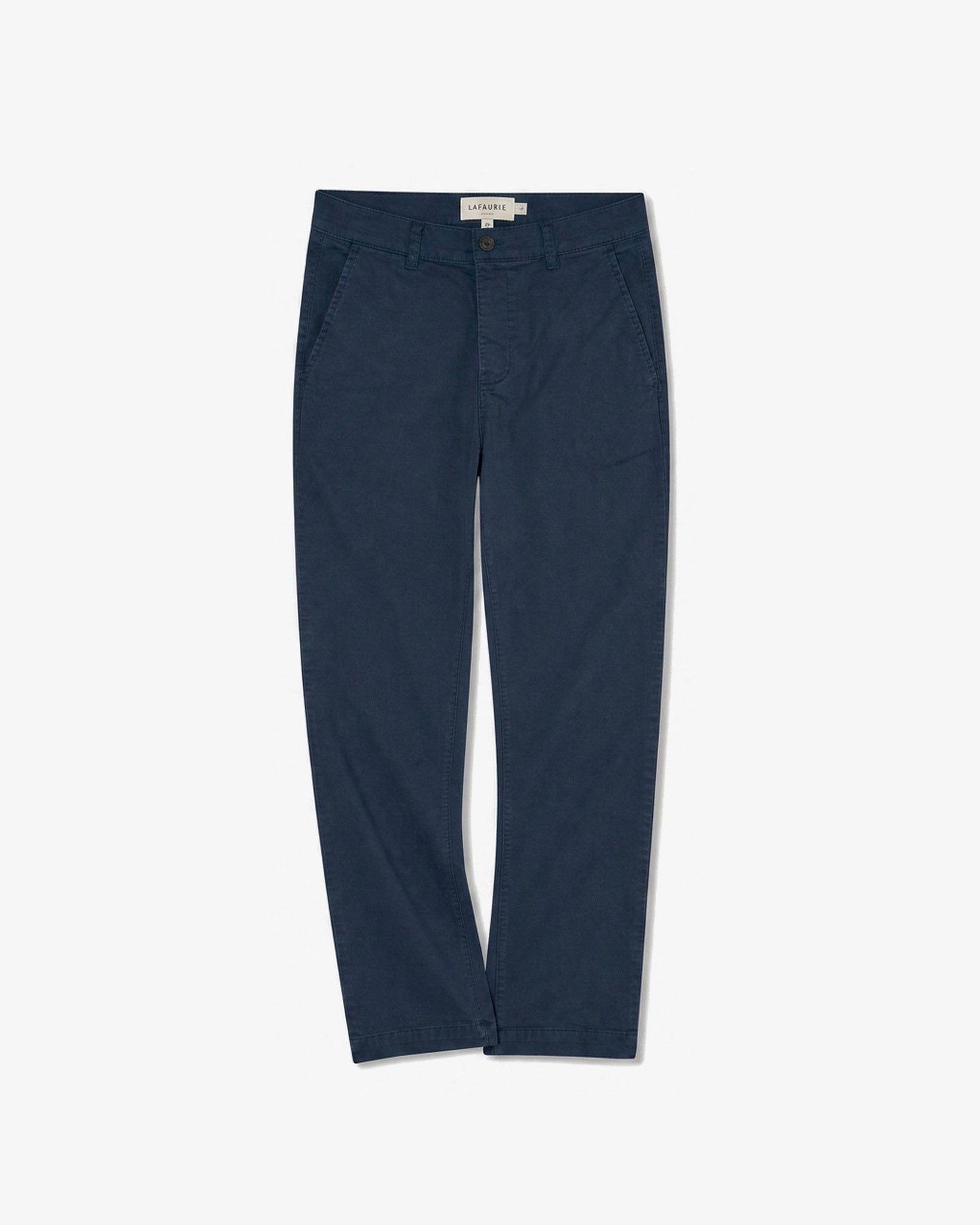 LAFAURIE ALBERT Bleu Petrole chino homme twill coton ajusté