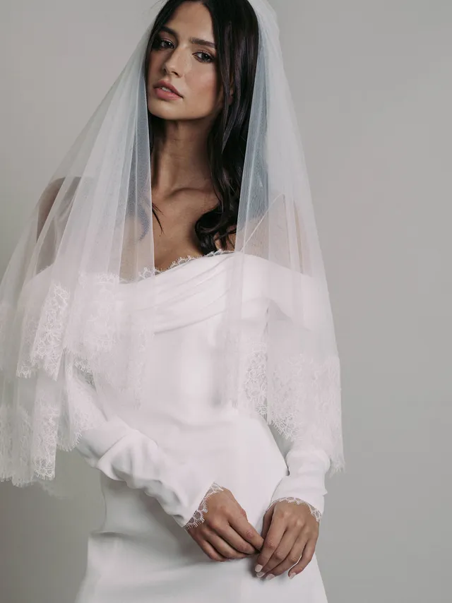 Rime Arodaky Bridal Moonlight robe de mariée courte dentelle