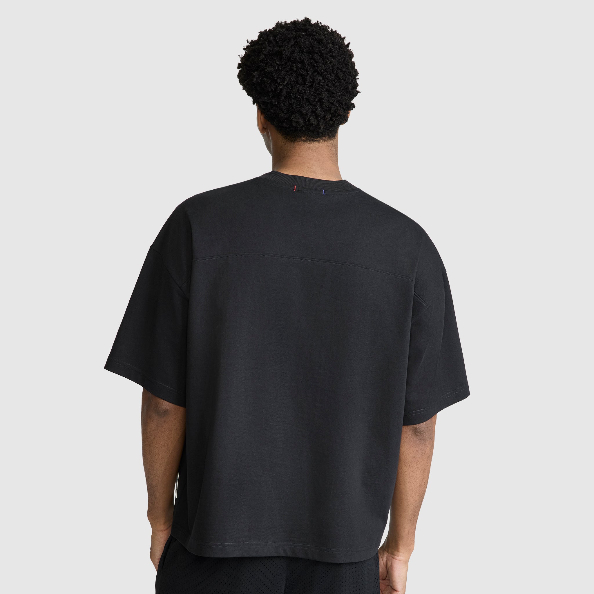 Champion Boxy T-Shirt coton manches courtes Noir