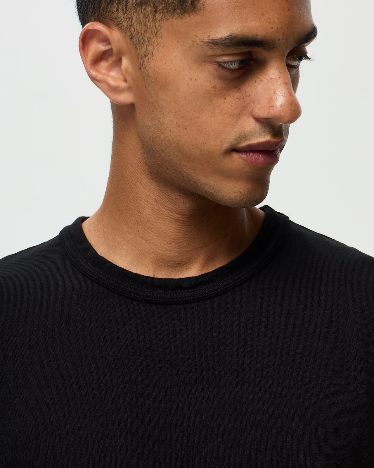Lafaurie Darcy T-shirt Noir Coton 210g Coupe Droite