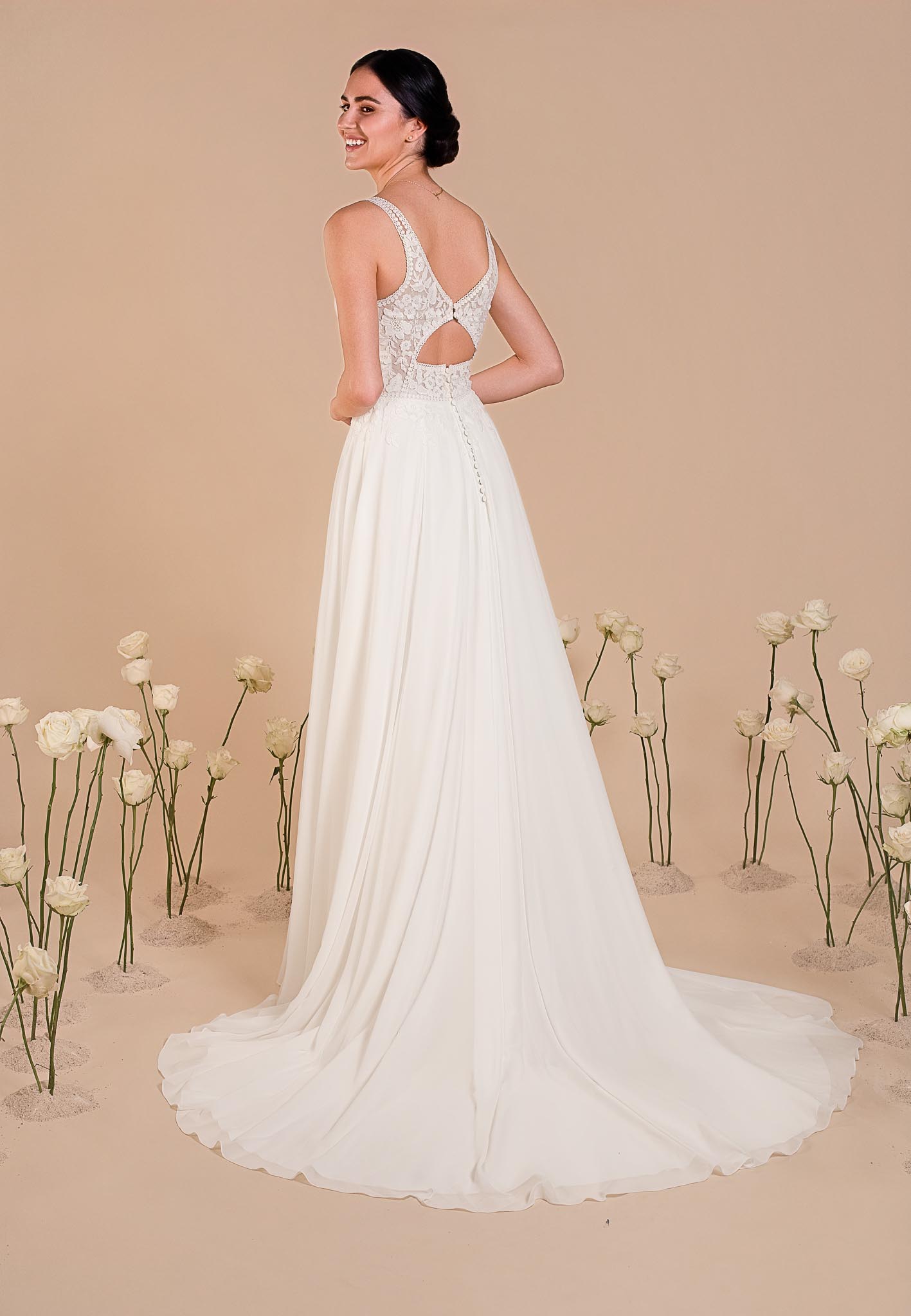 Le Jour de Notre Oui Ilka robe de mariée sirène ivoire