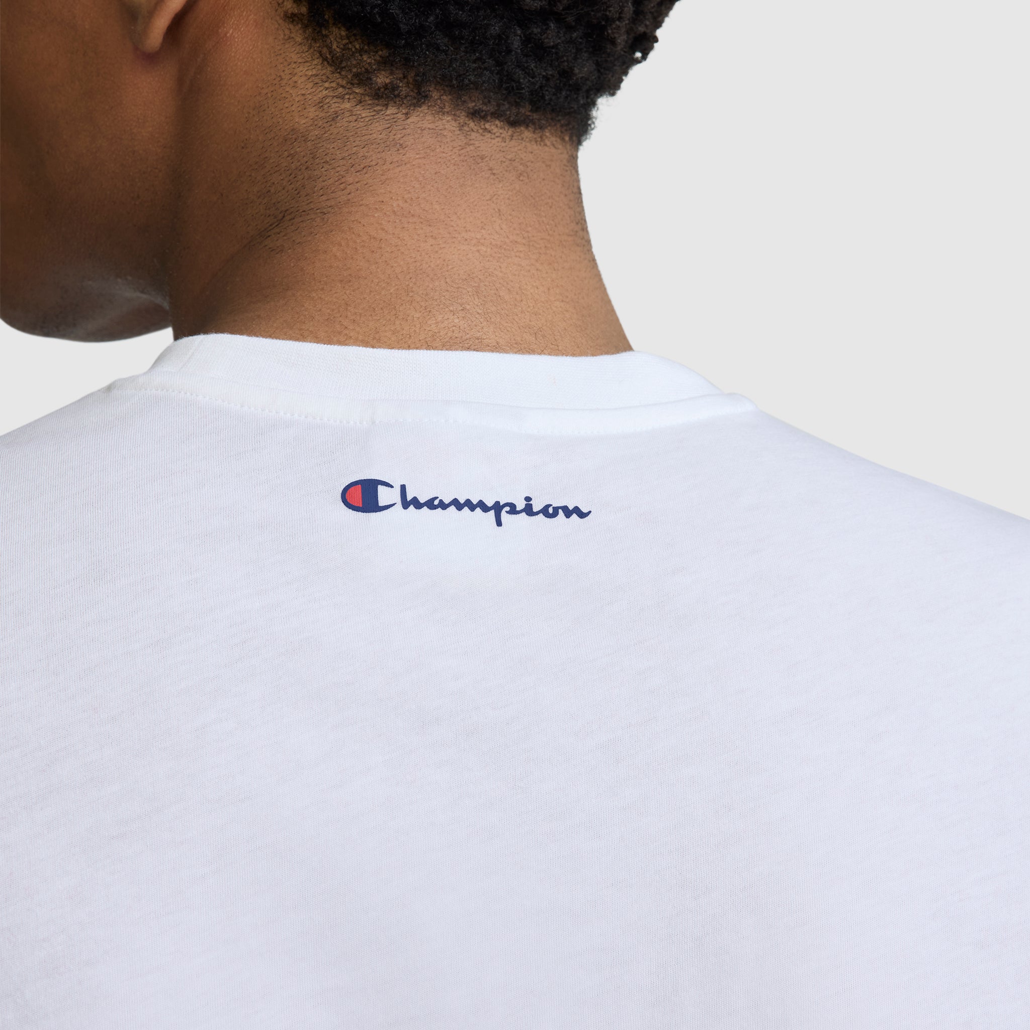 Champion USA T-Shirt Blanc Bright White