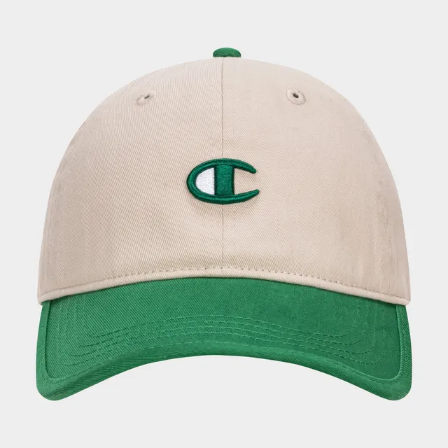 Champion Briggs casquette baseball beige vert coton réglable