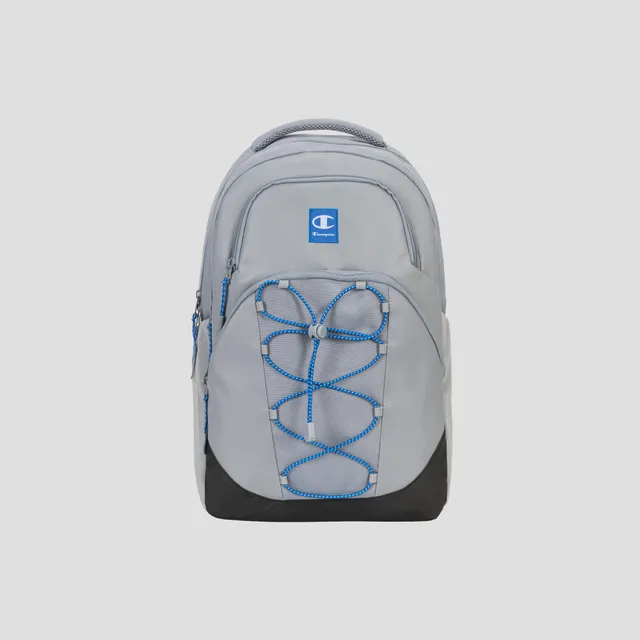 Champion Summit Sac à dos gris bleu ordinateur ripstop