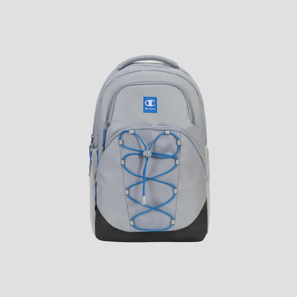 Champion Summit Sac à dos gris bleu ordinateur ripstop
