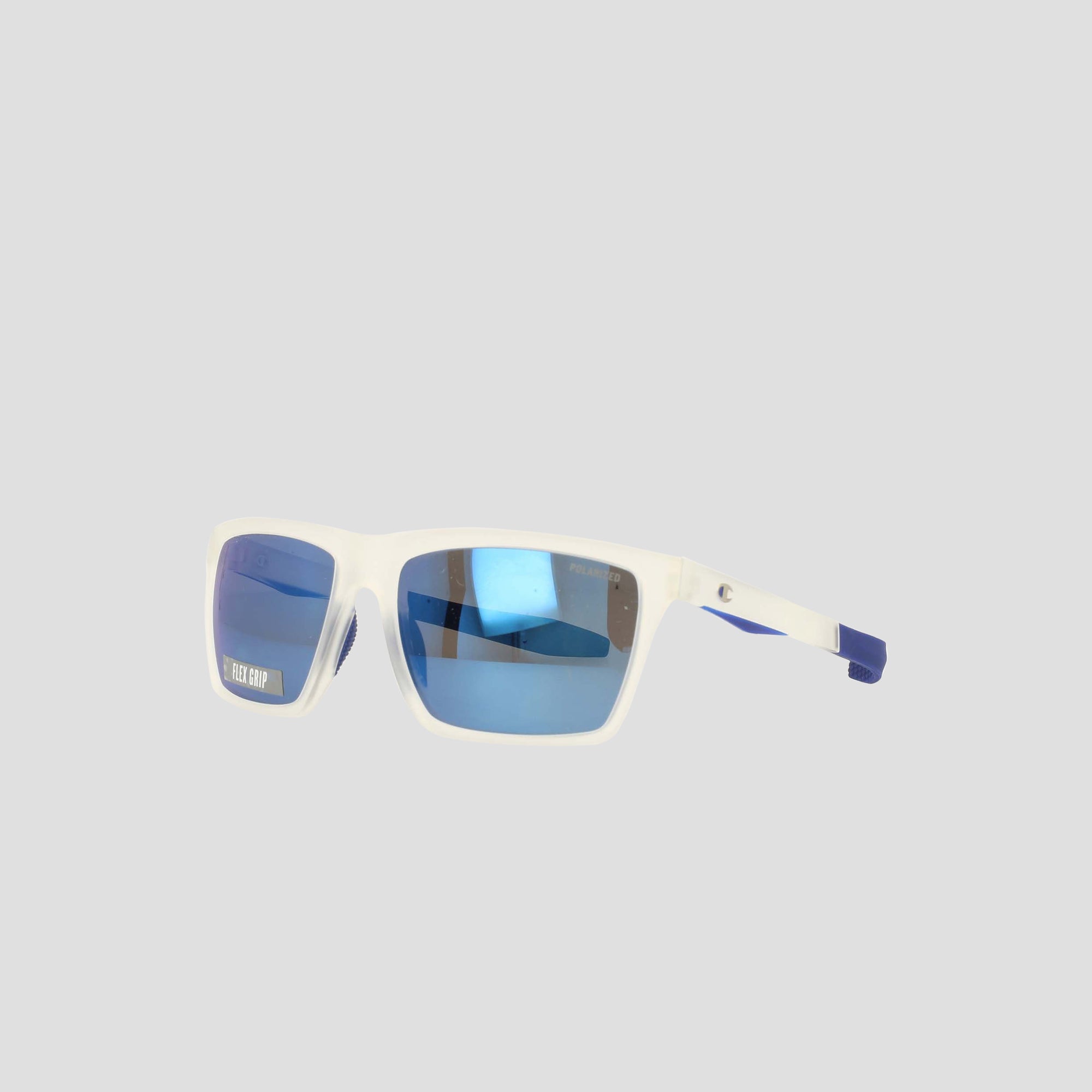 Champion Polarized Grilamid Flex Grip lunettes de soleil blanc mat