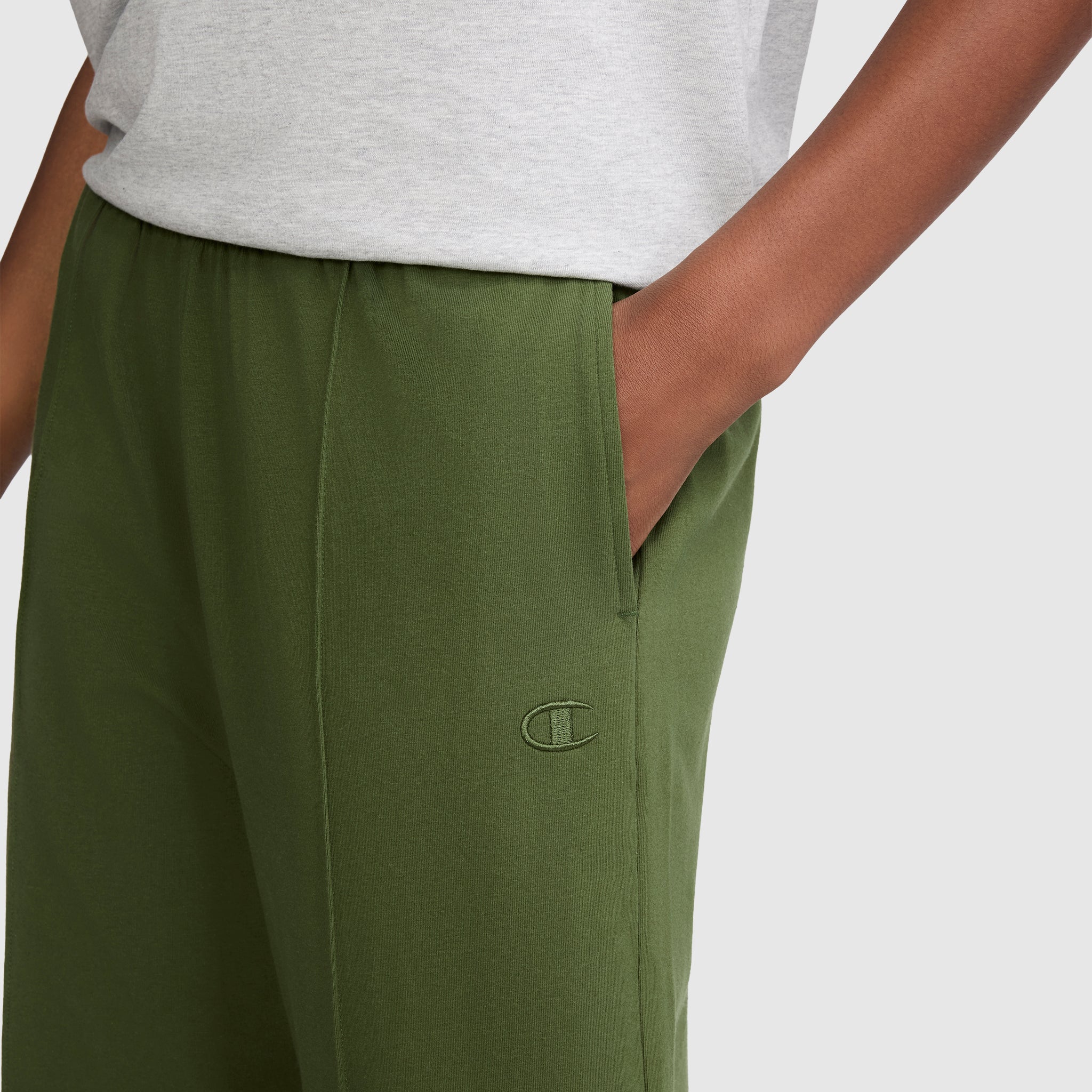 Champion Open Bottom Pant pantalon femme Chive stretch