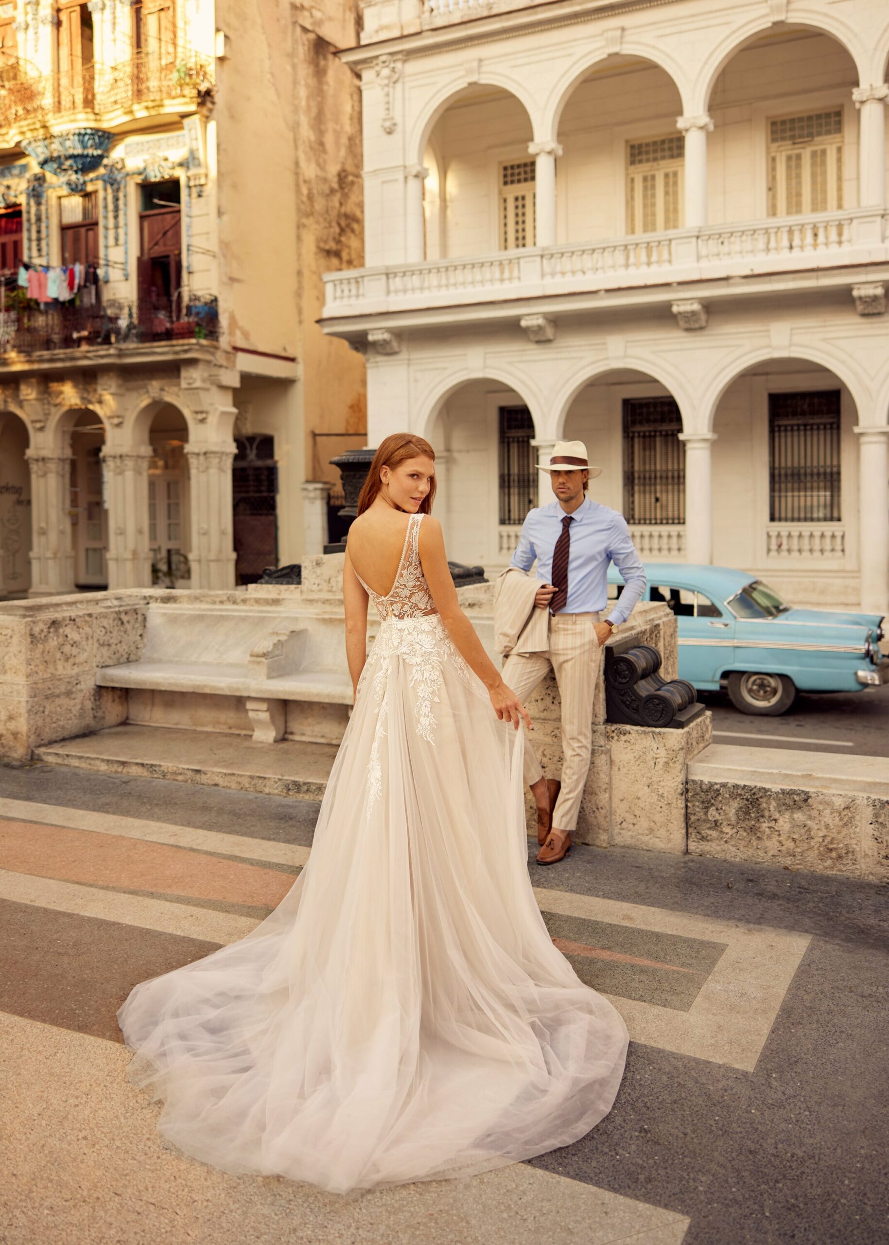 Hervé Paris Libre Lola-Z robe de mariée moderne
