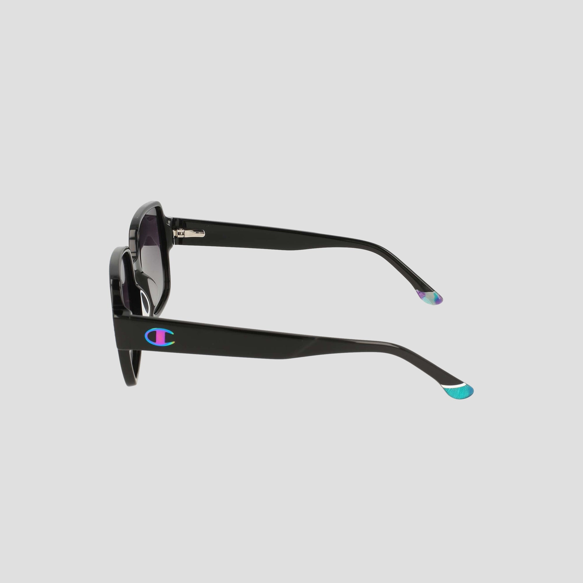 Champion Glam Square Lunettes de soleil polarisées noires