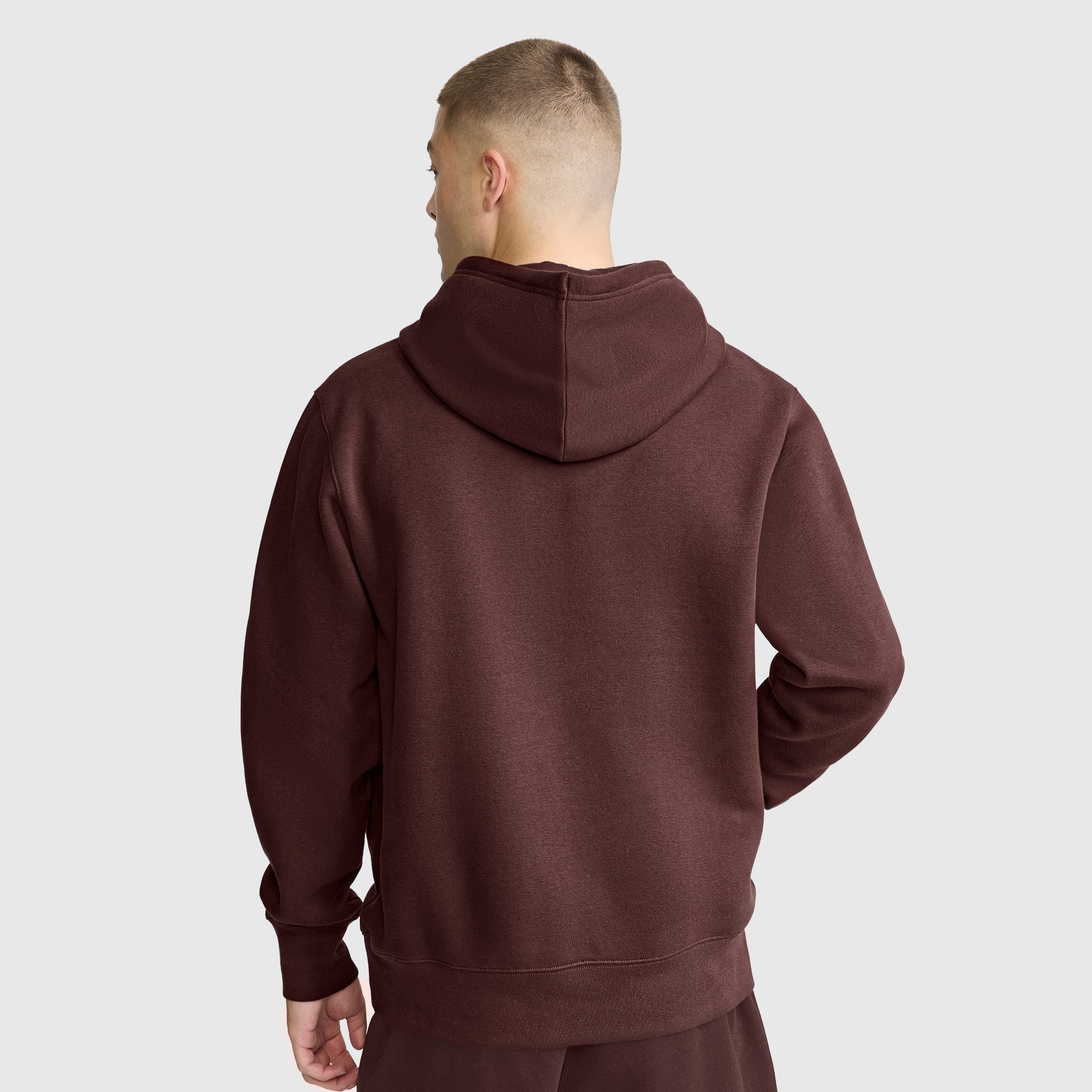 Champion Powerblend Tonal Script hoodie marron Bitter
