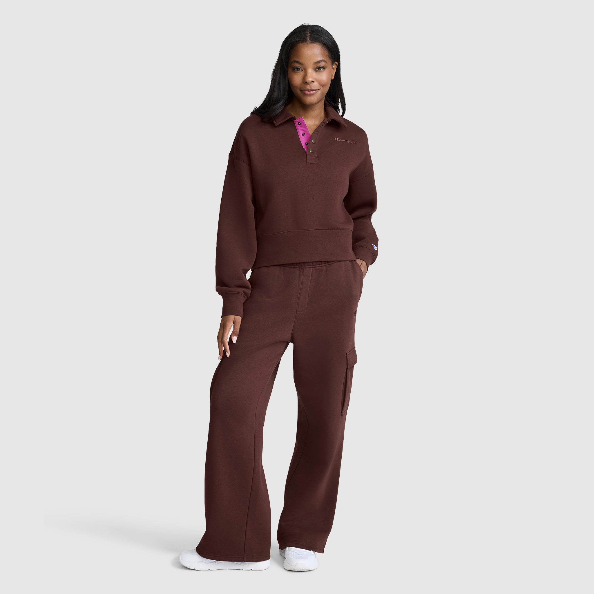Champion Pants Fleece Cargo Training Pant pantalon marron