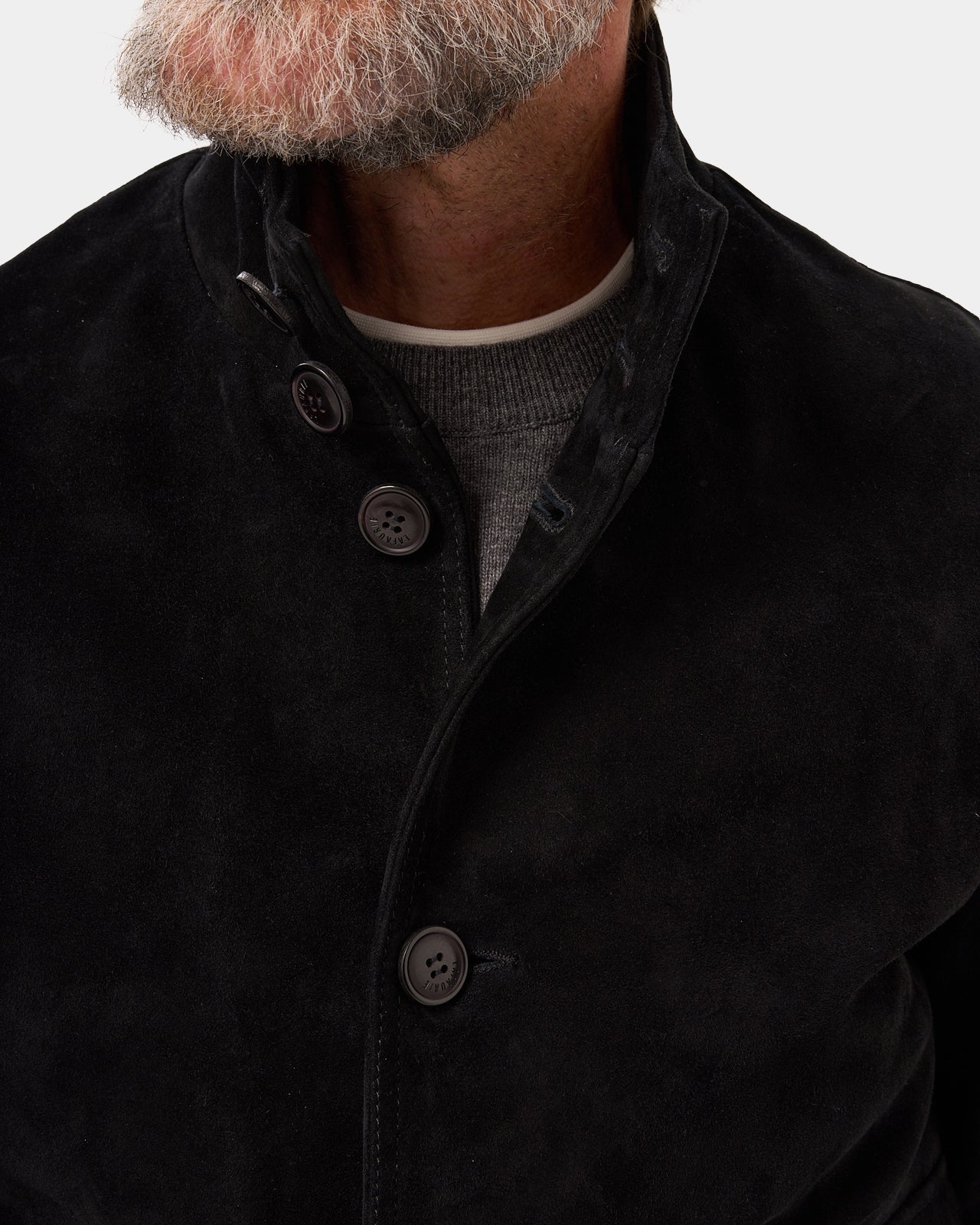 Lafaurie Helmut blouson noir khol cuir agneau