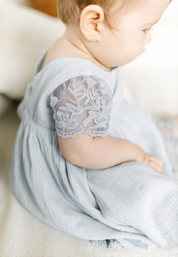 Le Jour de Notre Oui Manon robe enfant bleu ciel cérémonie