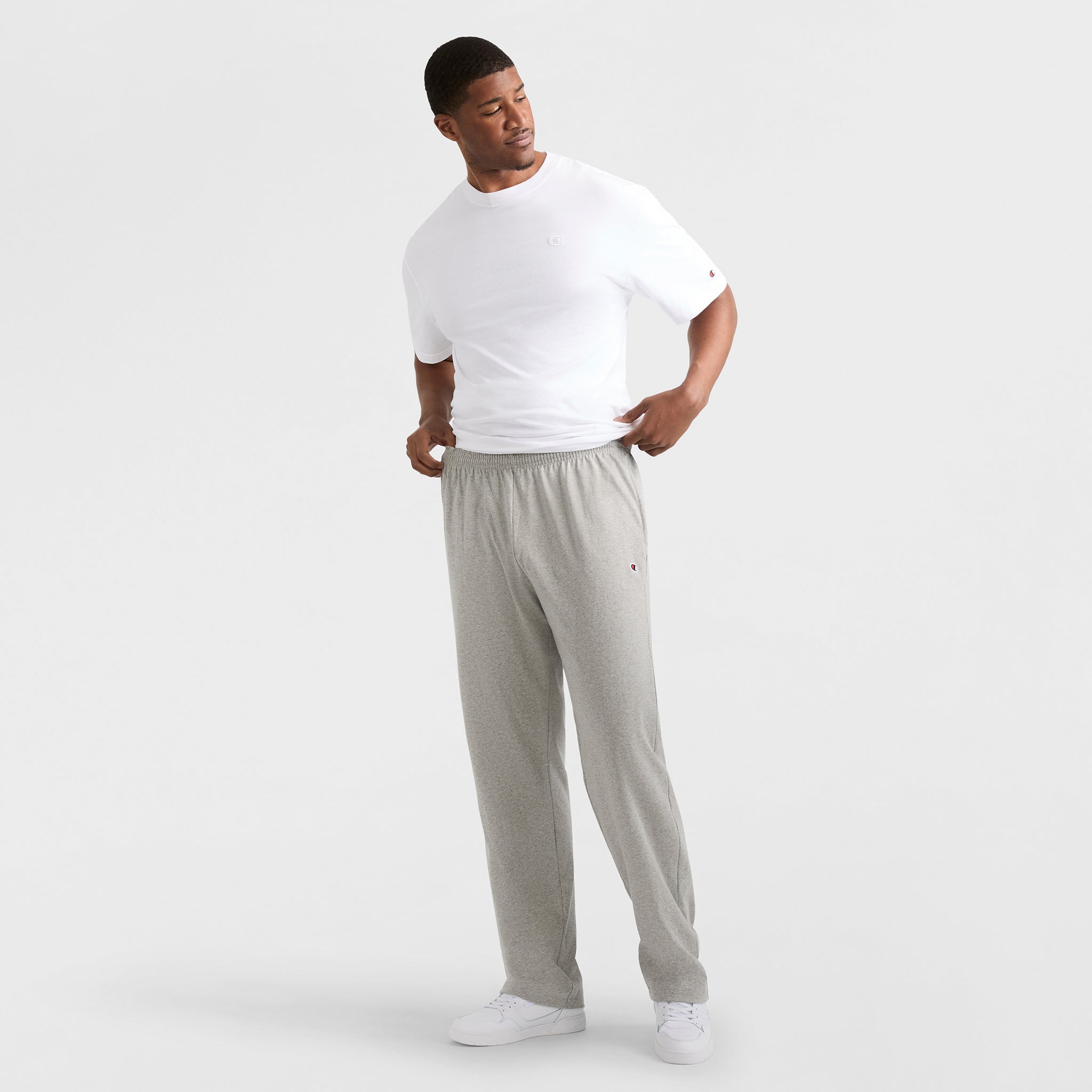 Champion Pants Pantalon Lounge Gris Manhattan Coton Tall
