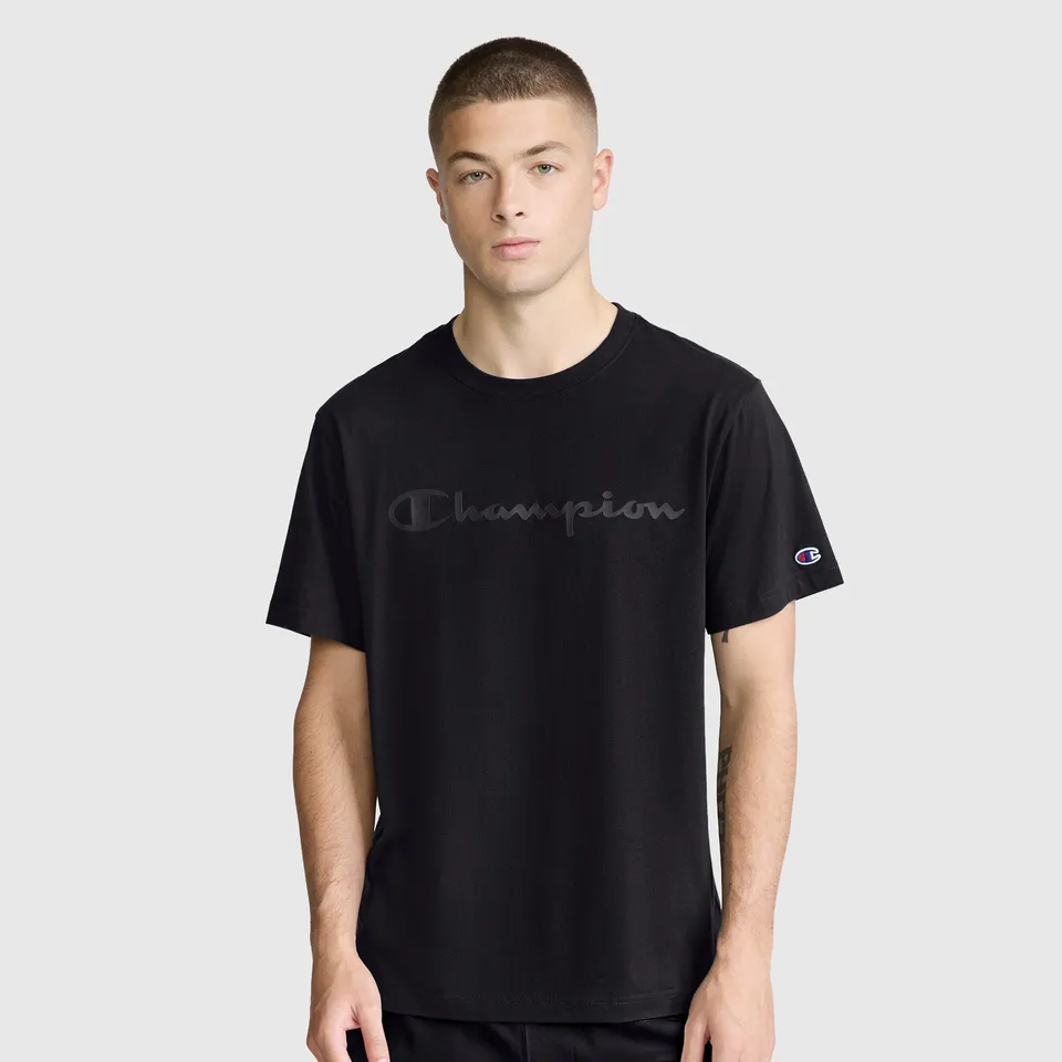 Champion Classic Graphic T-shirt homme noir 100% coton
