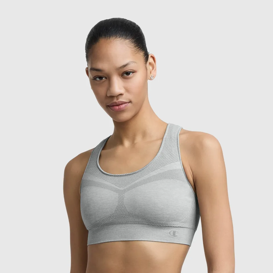 Champion Infinity Racerback Brassière de sport Oxford Grey Heather