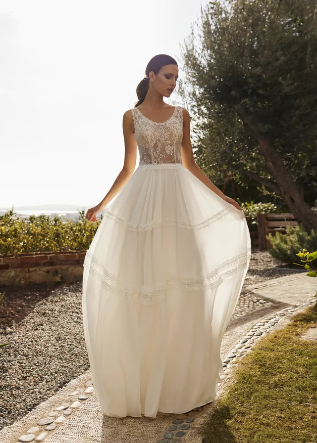 Hervé Paris My Freedom Avril Robe de Mariée Blanche