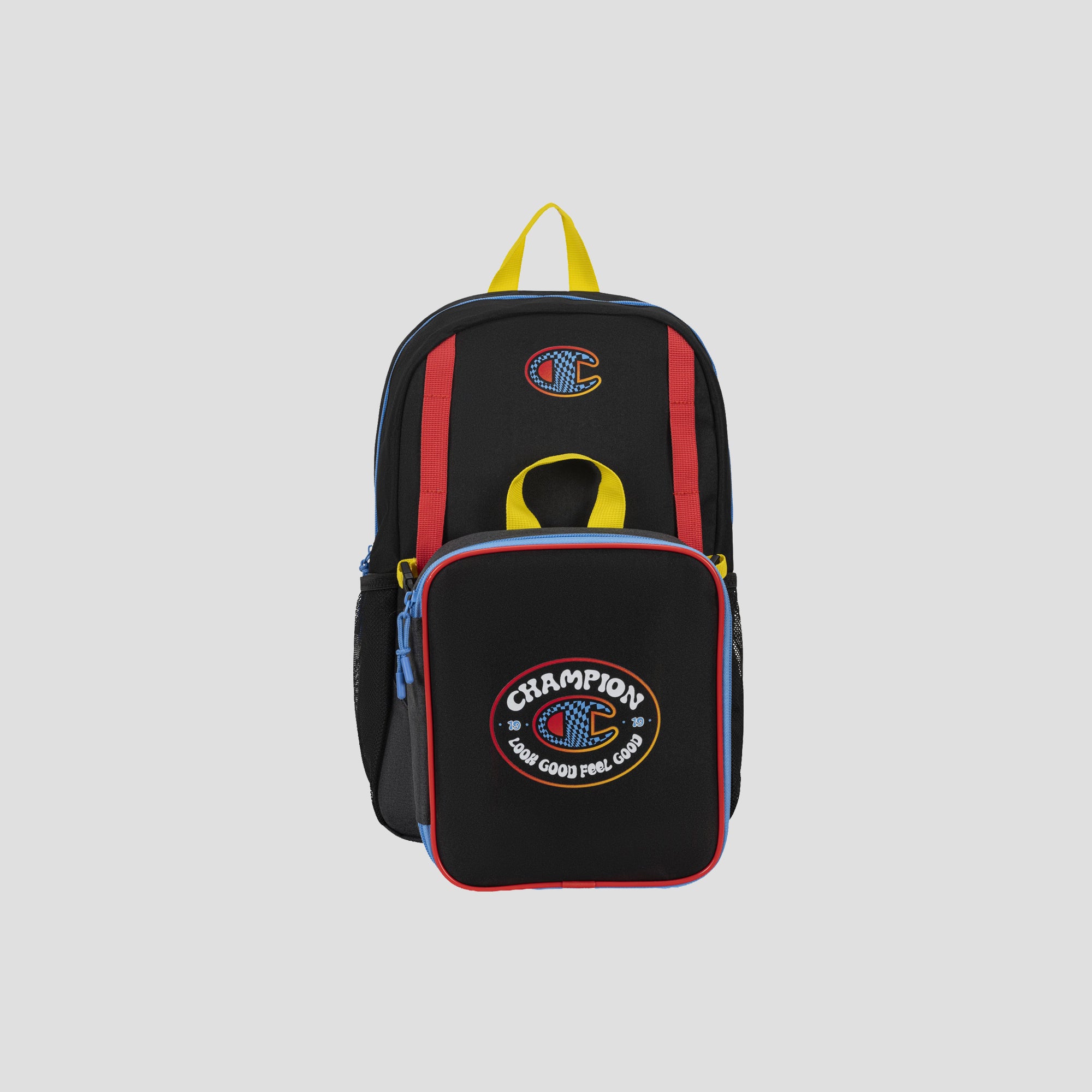 Champion Mode Ensemble Sac à Dos Lunch Box Gris Foncé